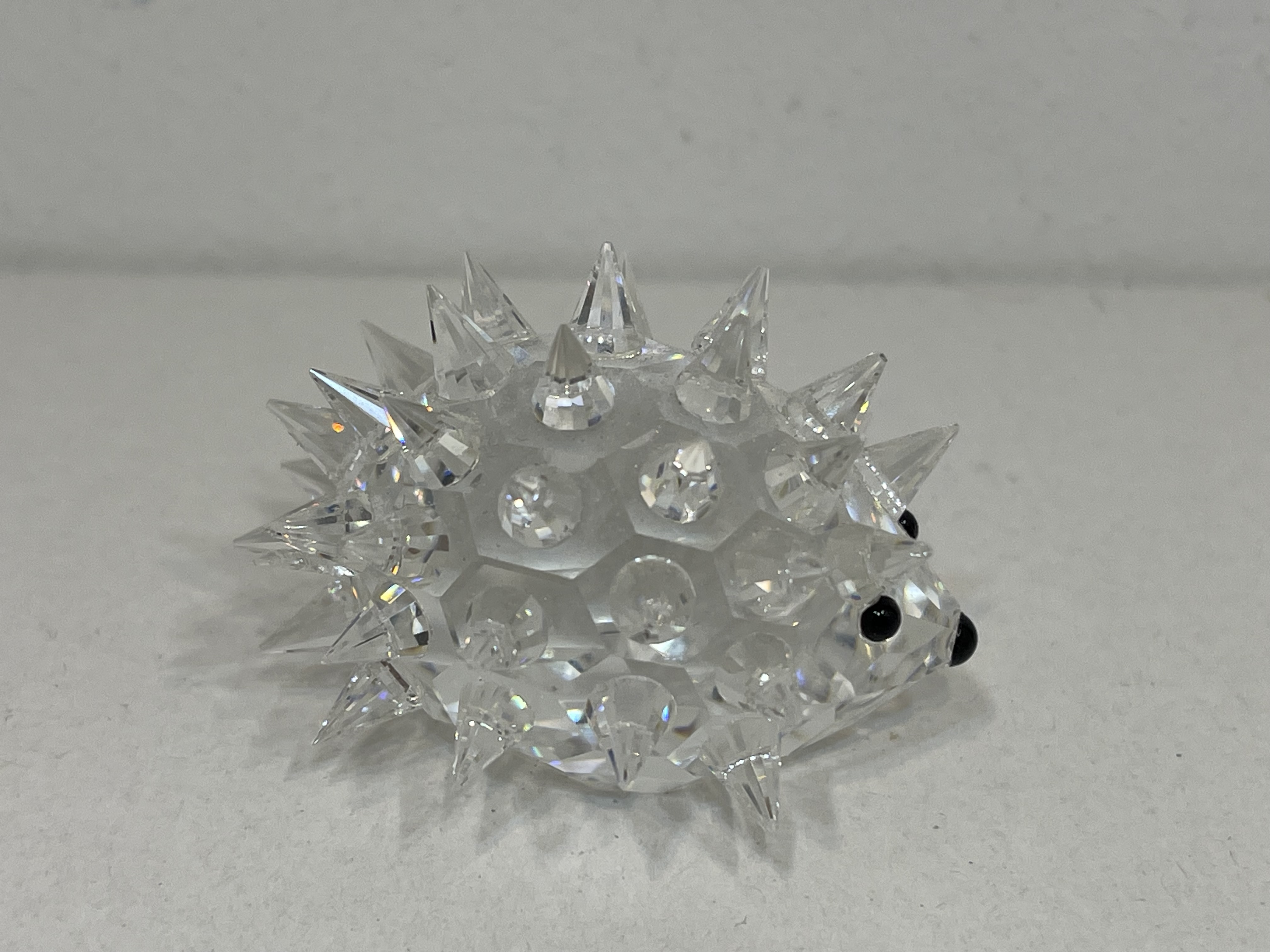 Swarovski Figur Kristall 013265 Igel 6 cm. Top Zustand