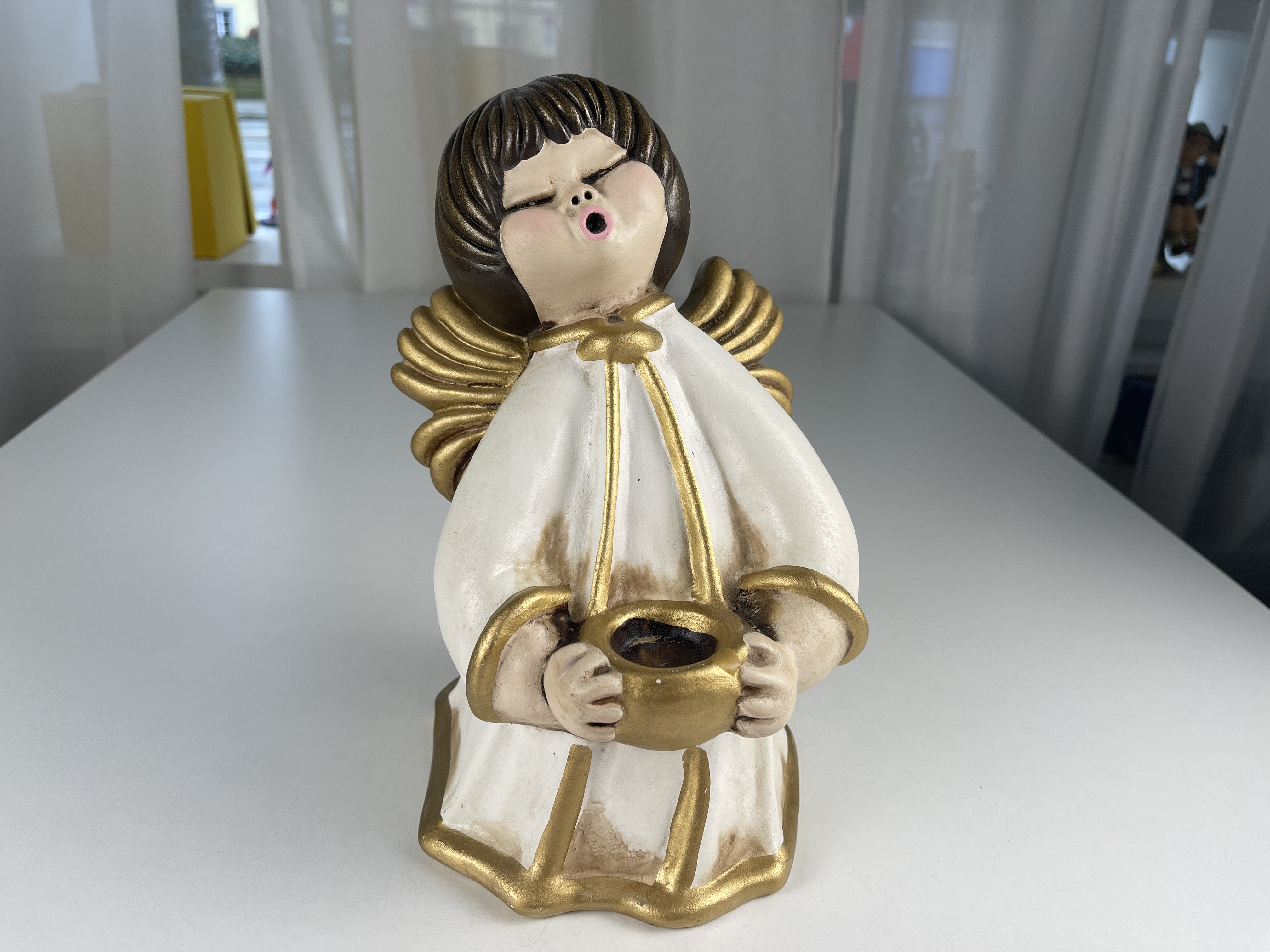 Thun Bozner Kamel Keramik 26 cm.Top Zustand 