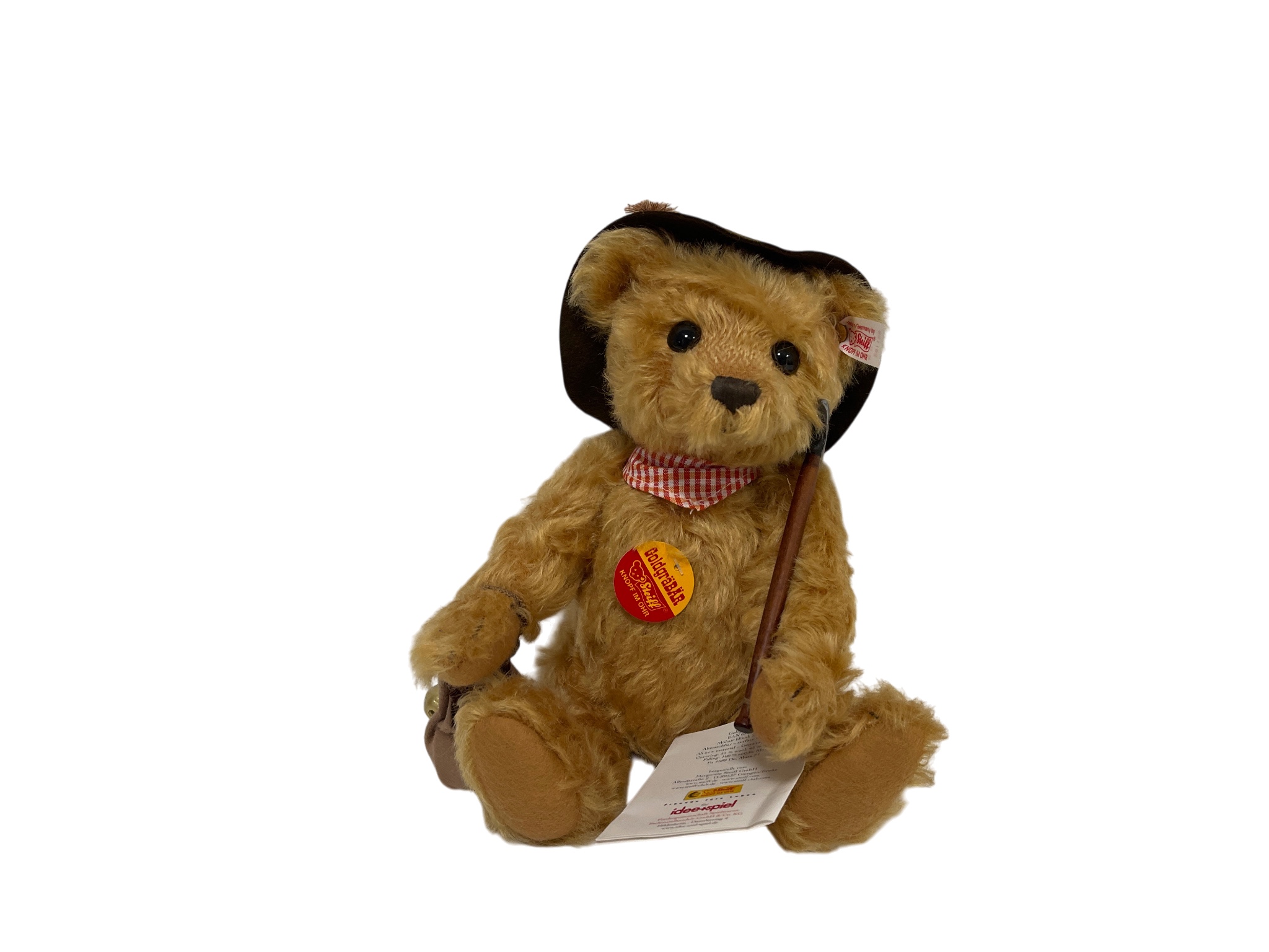 Steiff Tier 651182 GoldgräBär Bär 27 cm. Top Zustand   