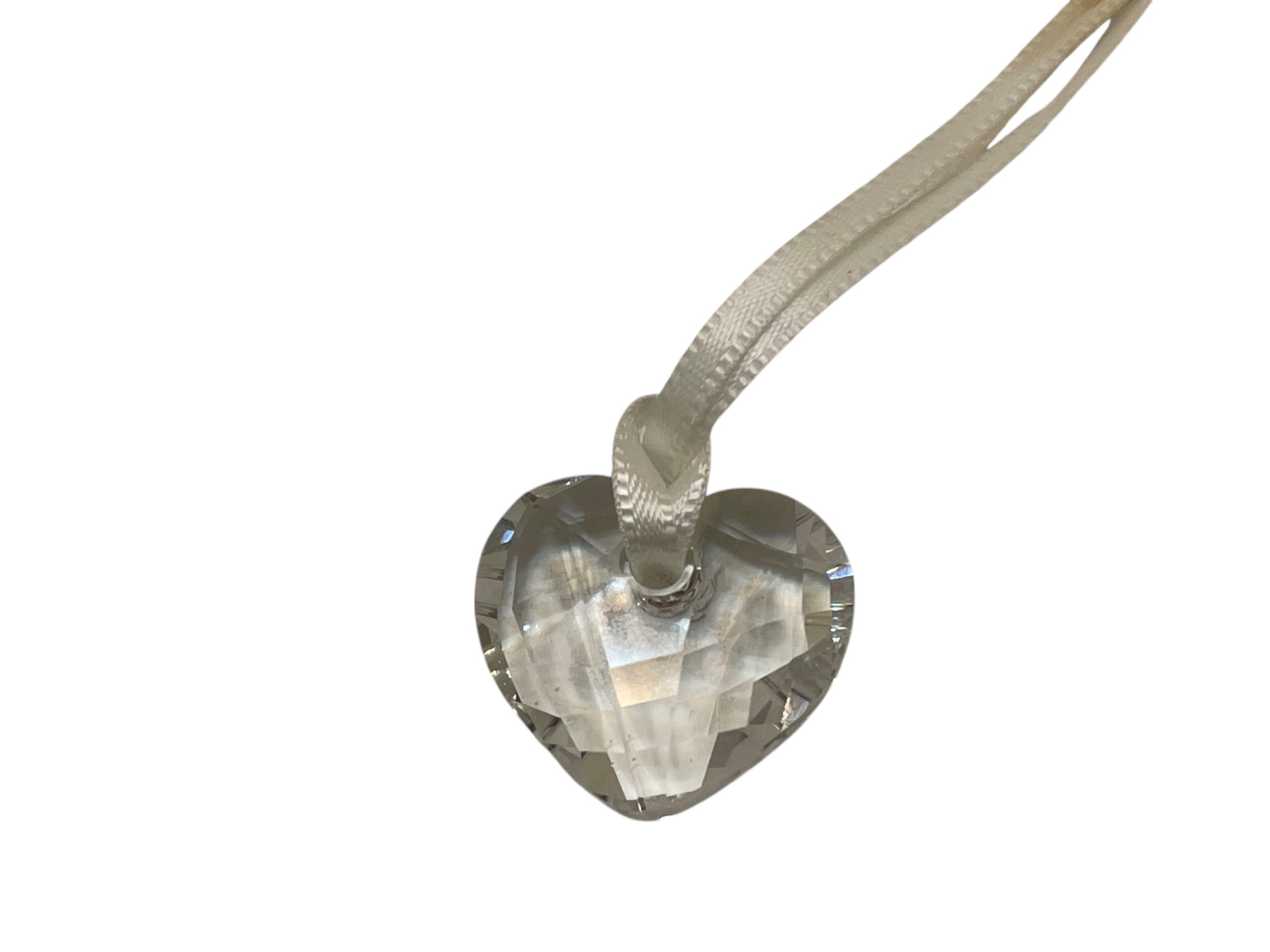 Swarovski Figur Herz Anhänger 3 cm. Top Zustand   