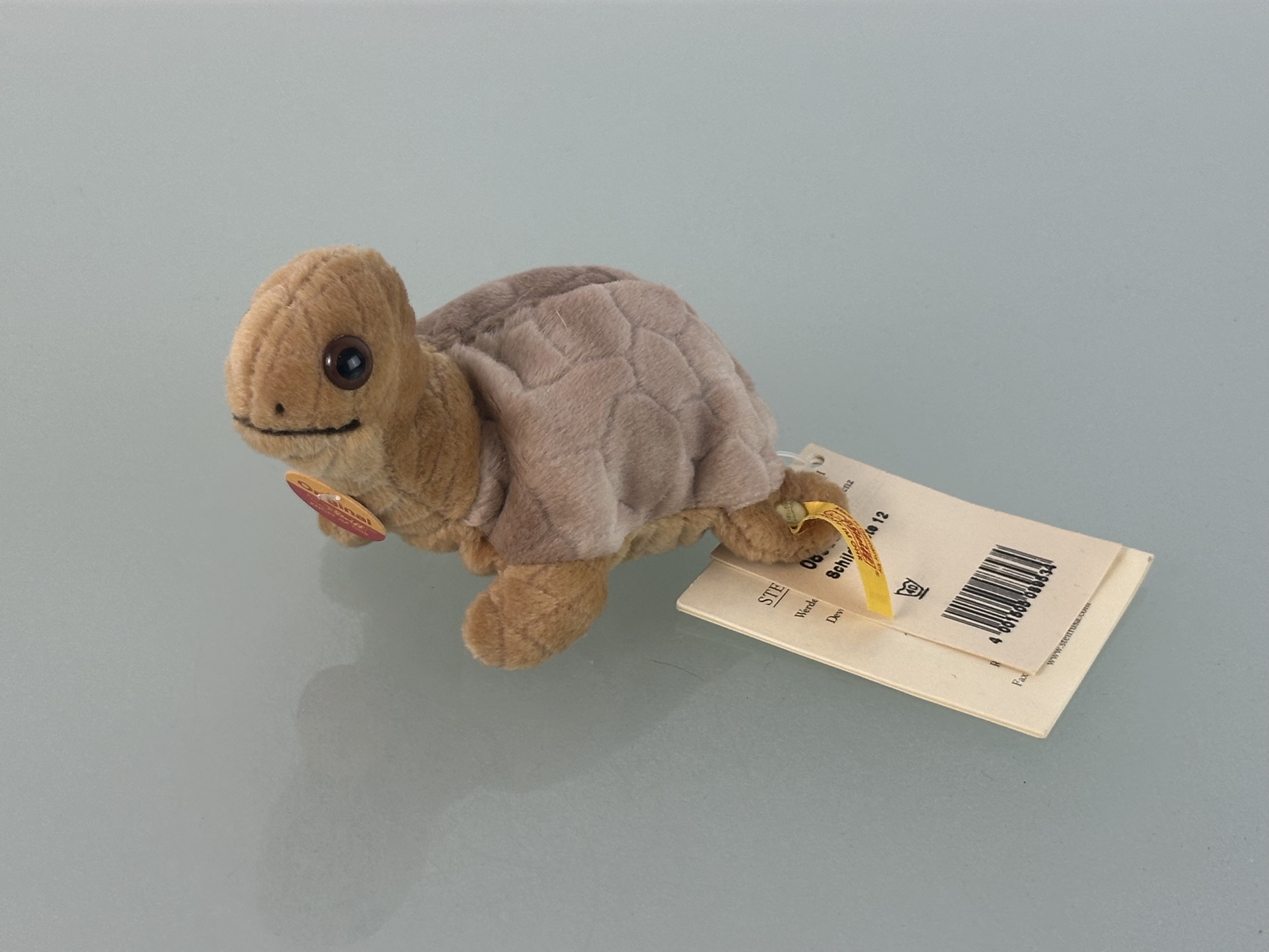 Steiff Tier 089534 Schildkröt 12 cm. Top Zustand