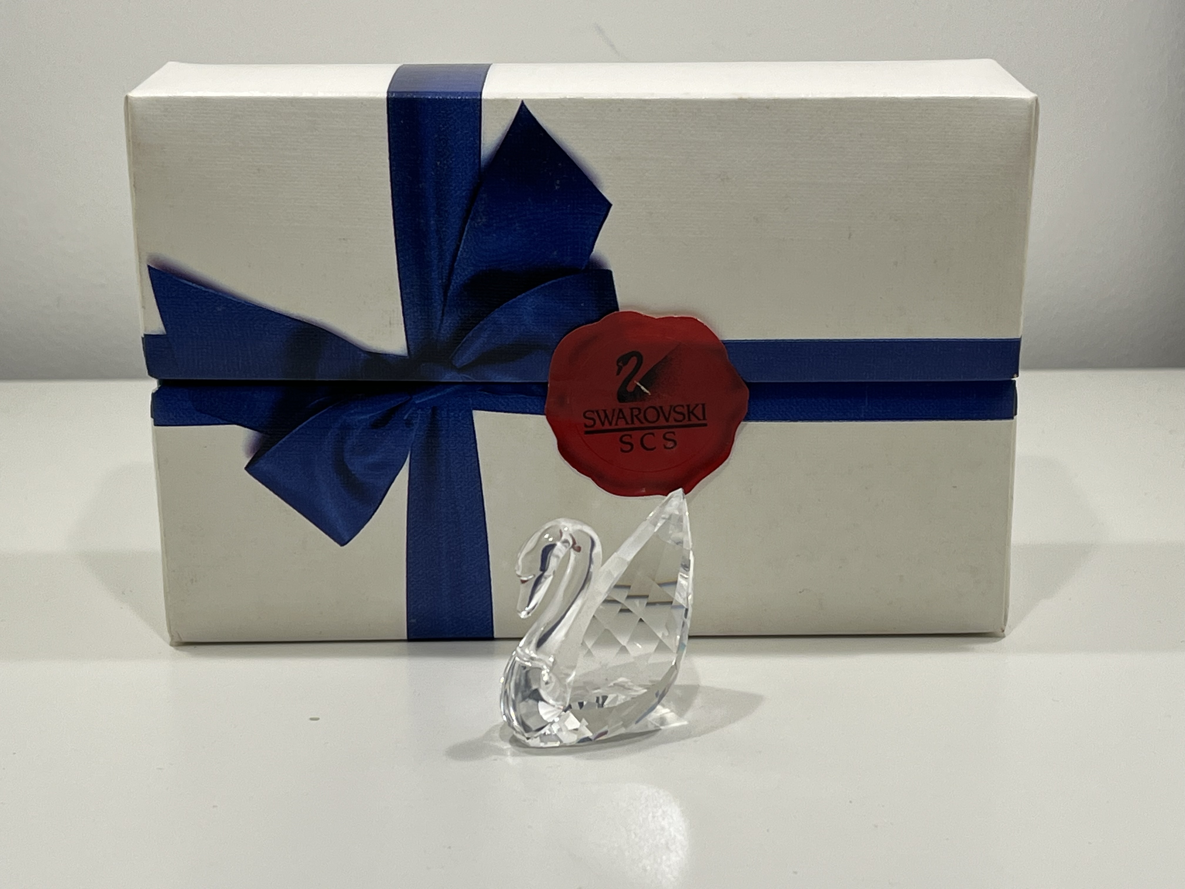 Swarovski Figur  Schwan 4 cm. mit OVP Top Zustand  