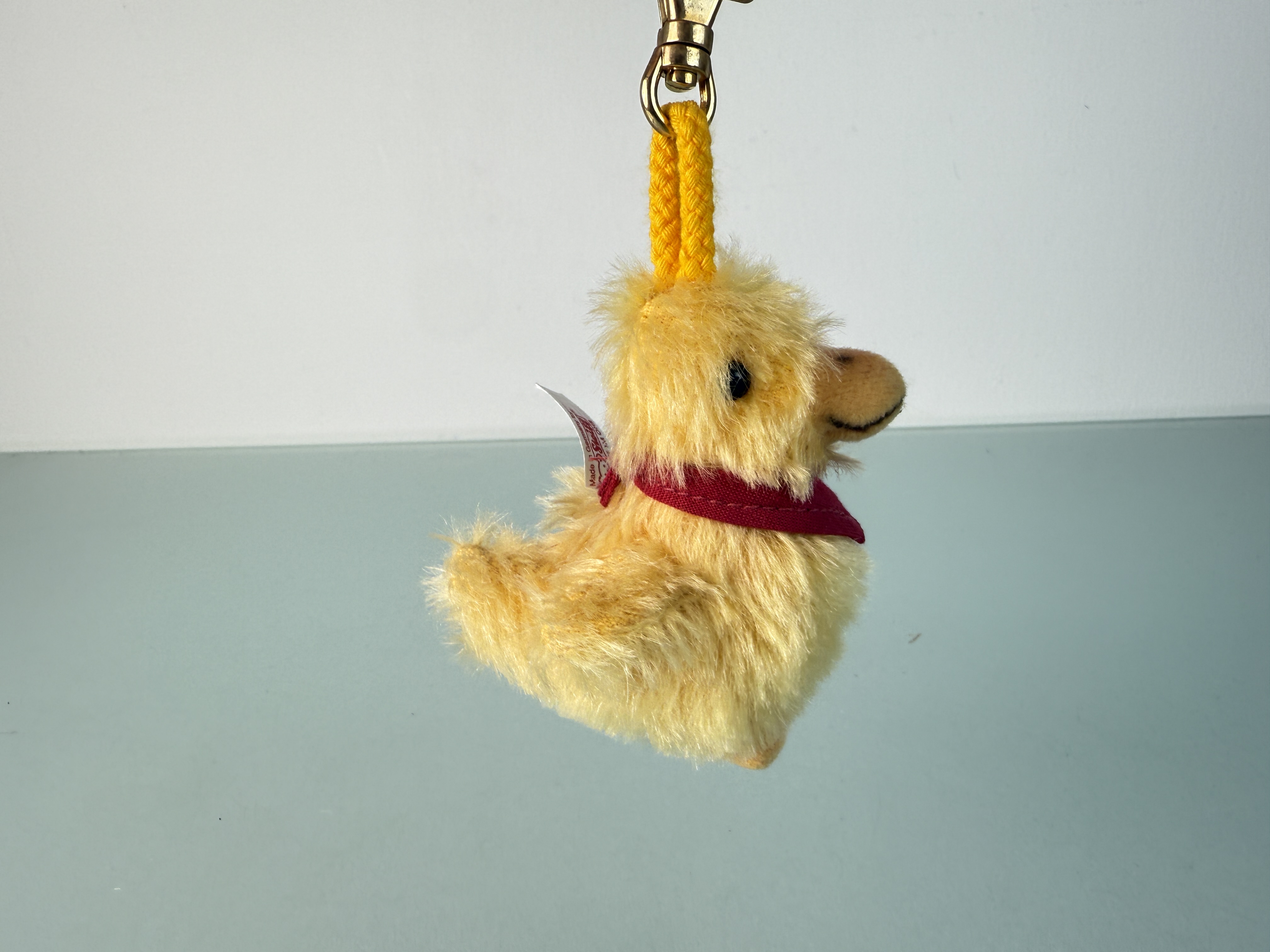 Steiff Tier 655722 Schlüsselanhänger Kücken 9  cm. Top Zustand    