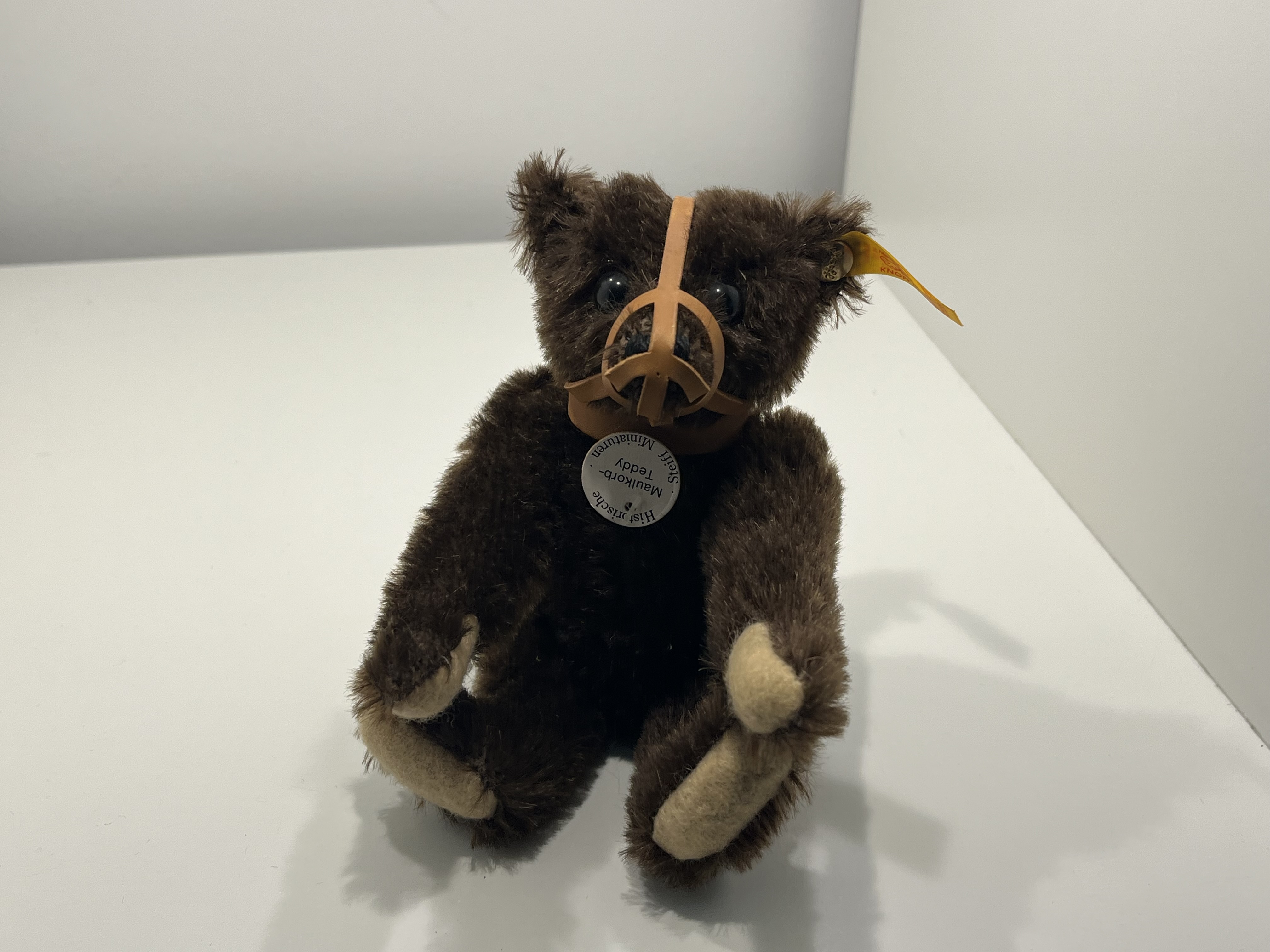 Steiff Tier 029189 Maulkorb Teddy 17 cm Zustand siehe Fotos