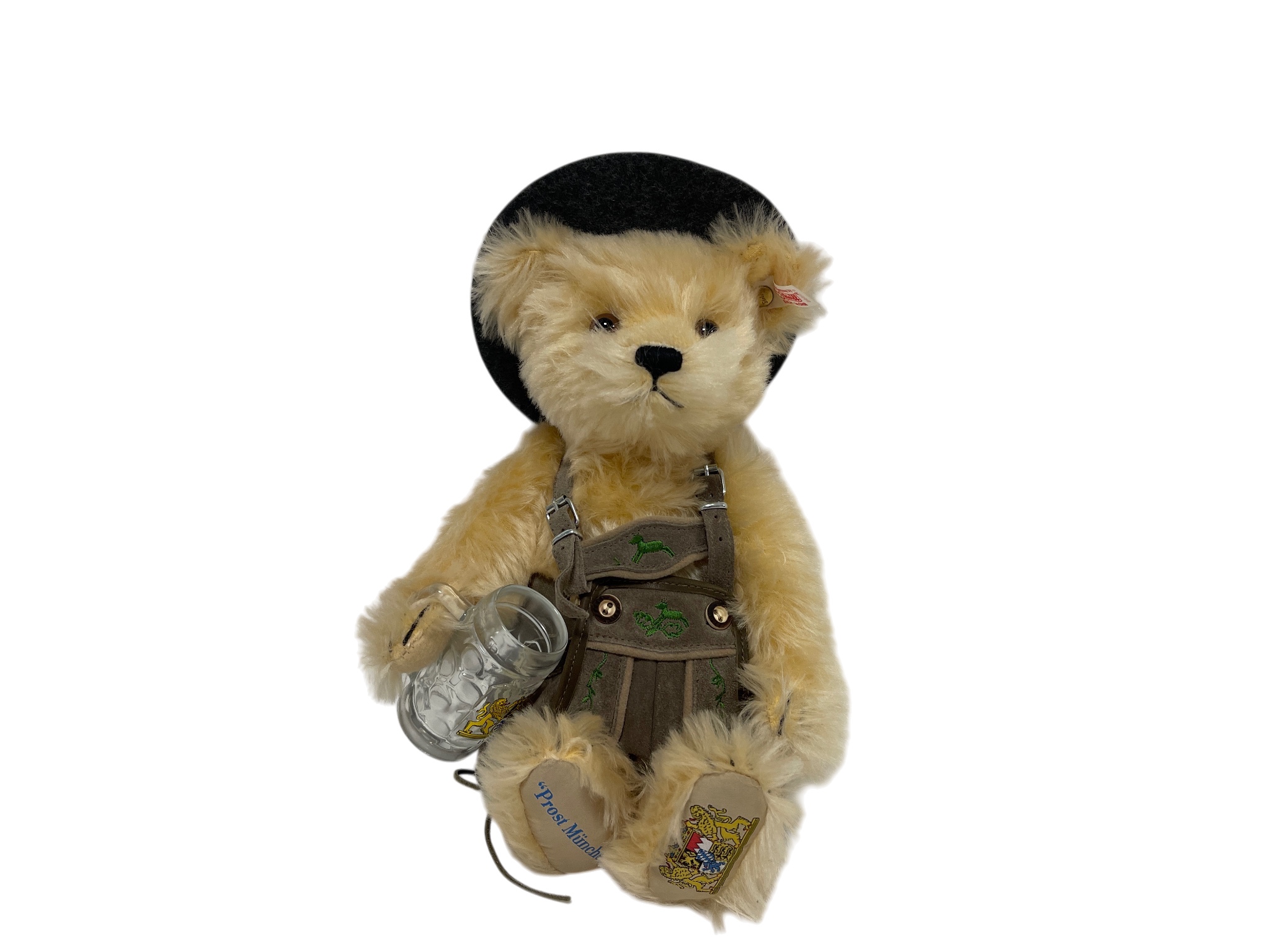  Steiff Tier Teddy Bär 670596 München Oktoberfest Bär 30 cm  Top Zustand   Kopie