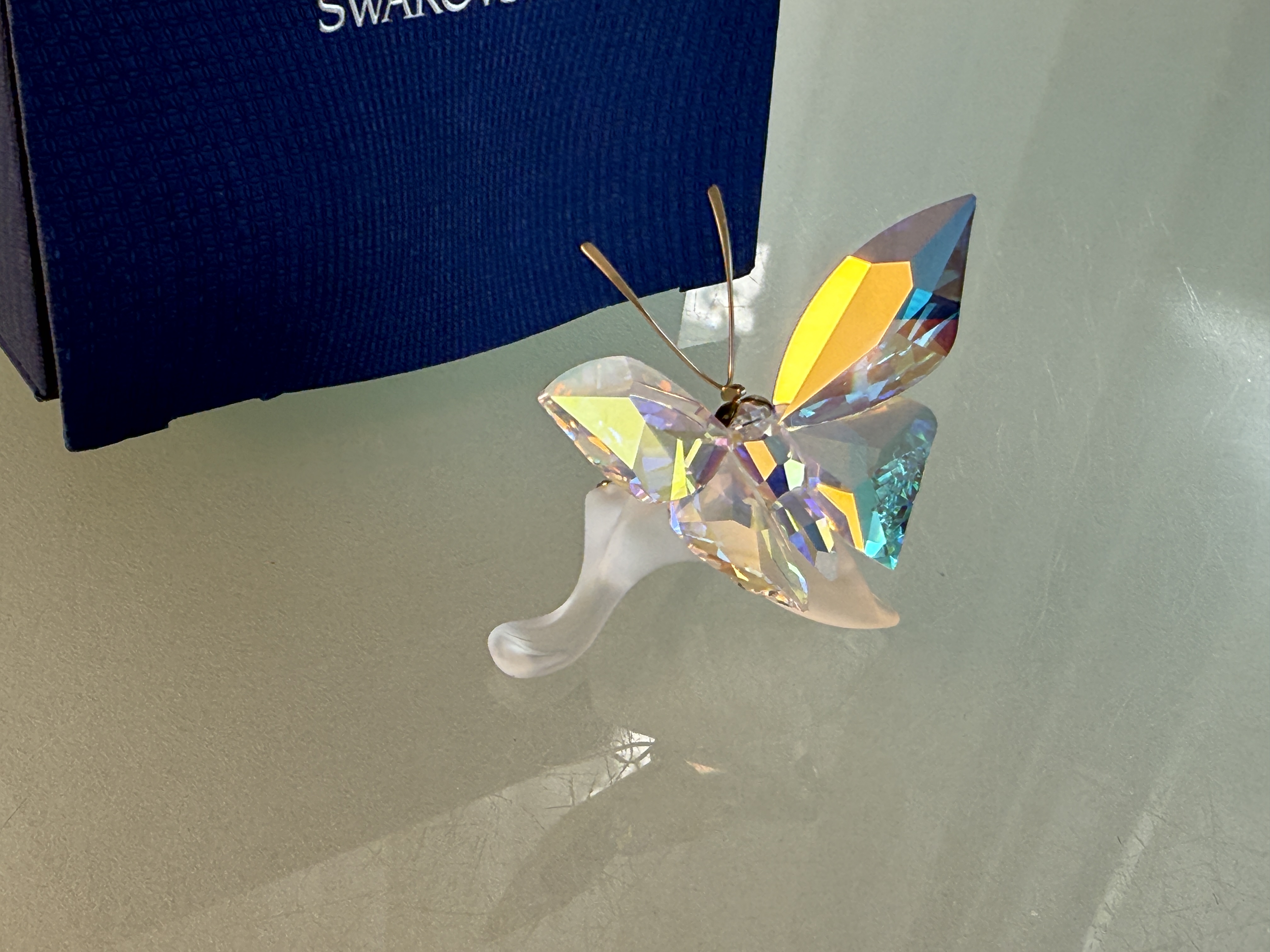 Swarovski Figur 1113559 Funkelnder Schmetterling 5,8 cm. Ovp & Zertifikat Top Zustand