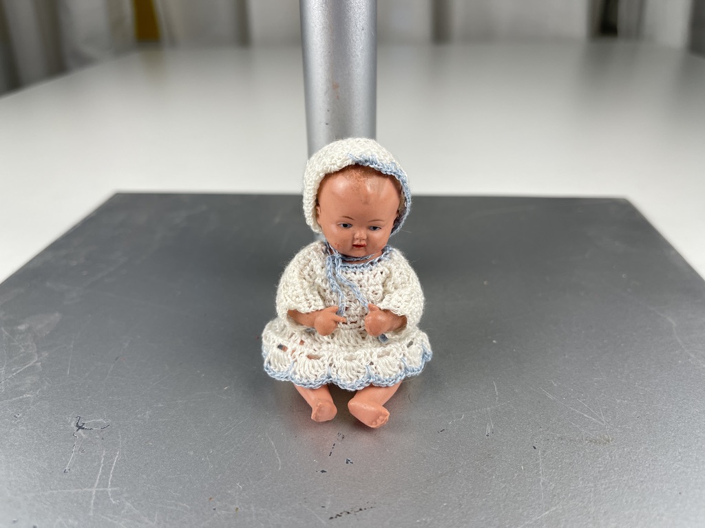 Schildkröt-Puppe Schildkrötpuppe Puppe 8,5 cm. Top Zustand 