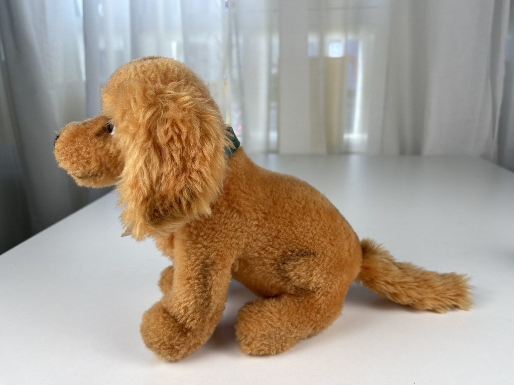 Steiff Tier 530/20 Hund 20 cm Top Zustand 