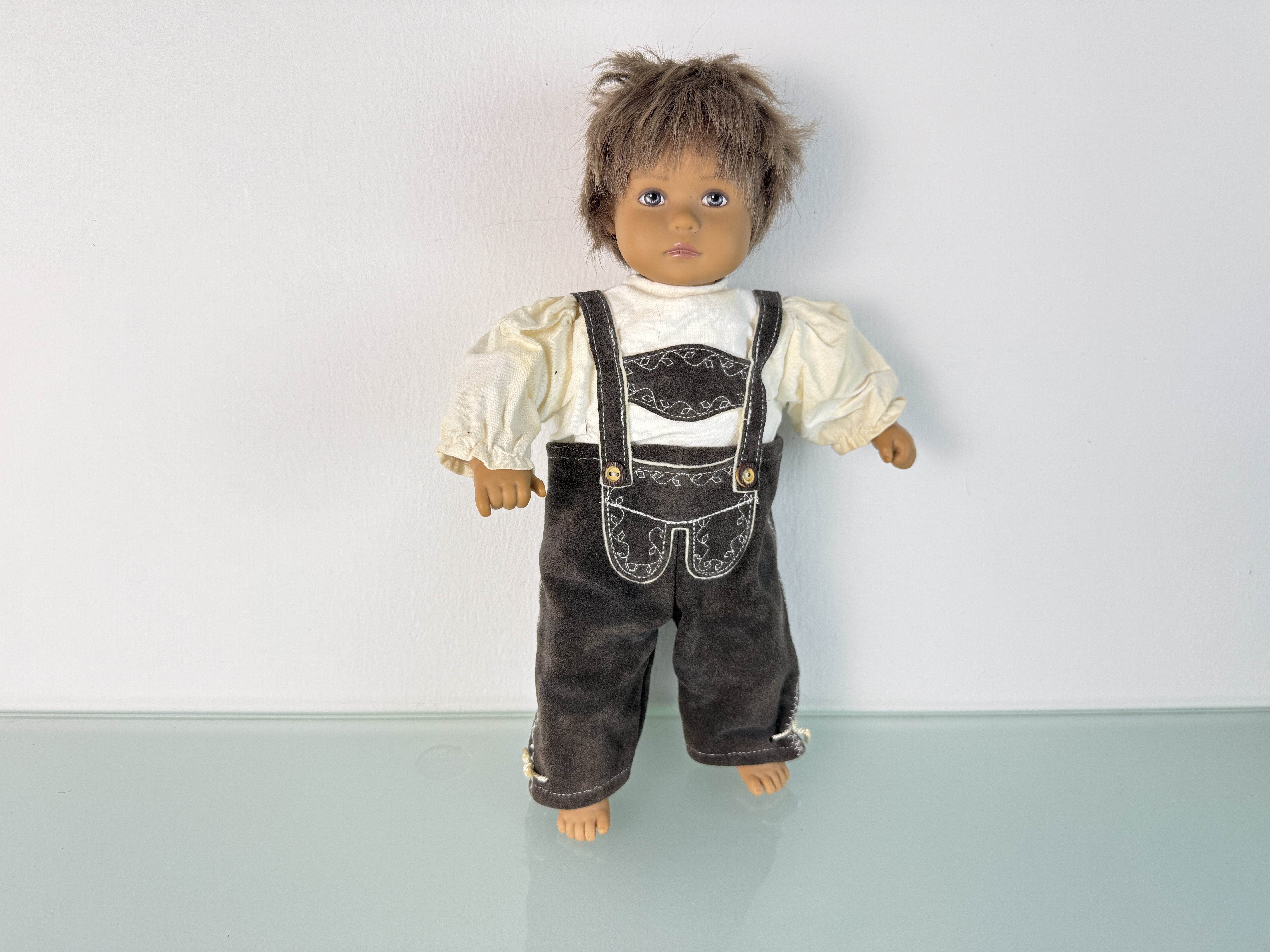 Künstlerpuppe Sigikid Sammler Puppe 35 cm. Top Zustand   