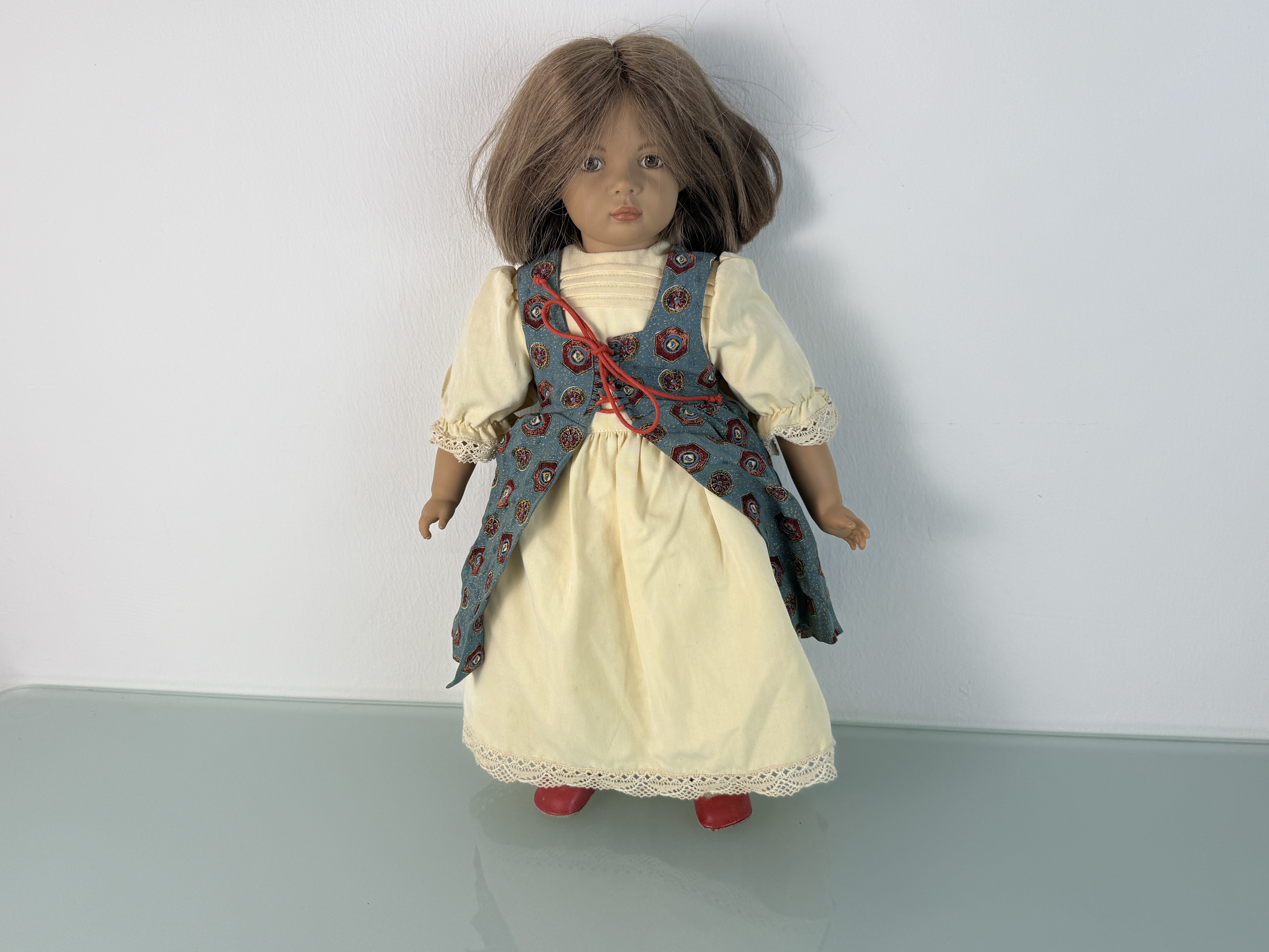 Sigikid Ilse Wippler Vinyl Künstlerpuppe Puppe 48 cm. Top Zustand   
