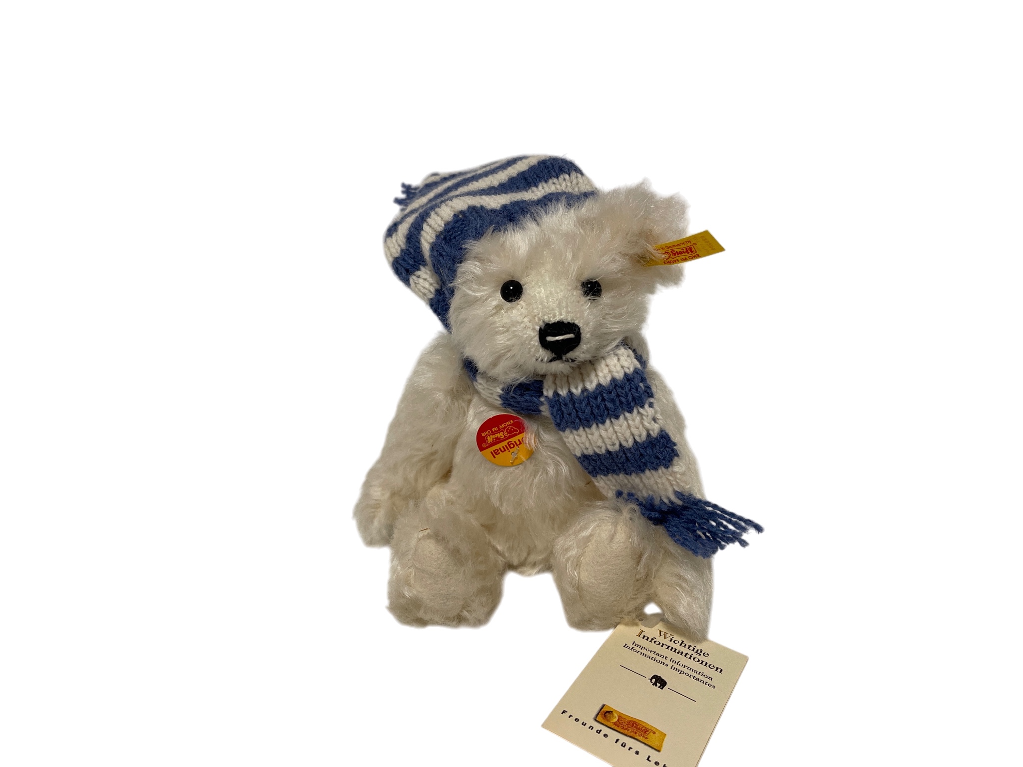 Steiff Tier 028025 Teddy Bär 17 cm. - Top Zustand  