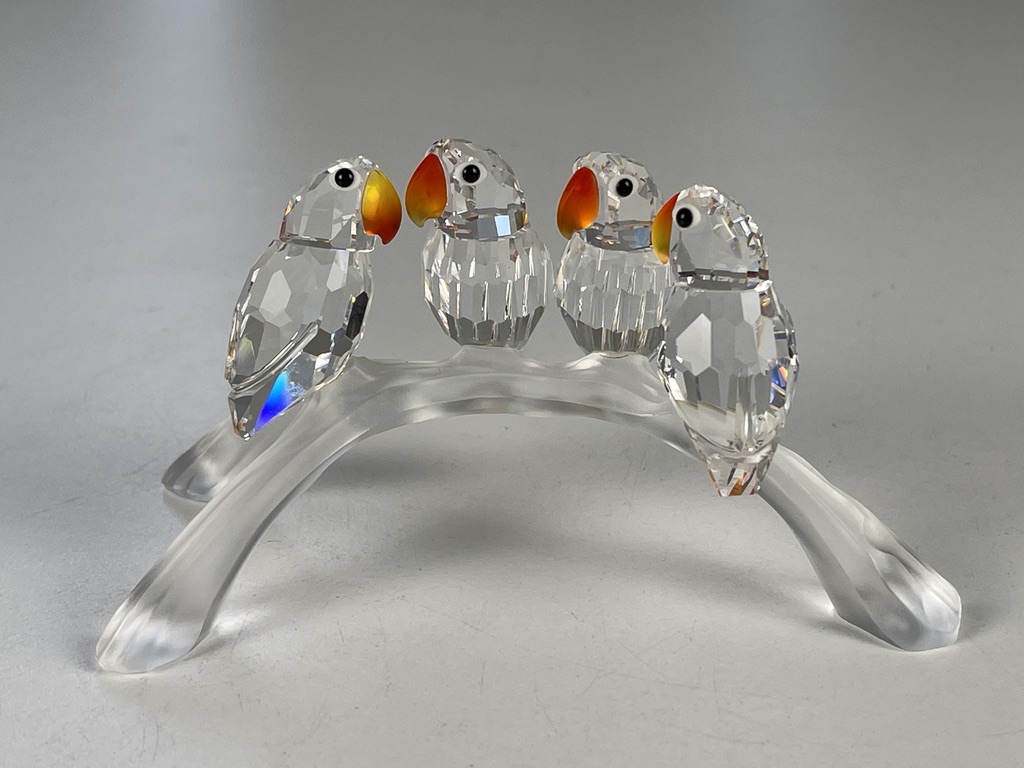 Swarovski Figur 199123 Lovebirds 10,5 cm. Top Zustand  