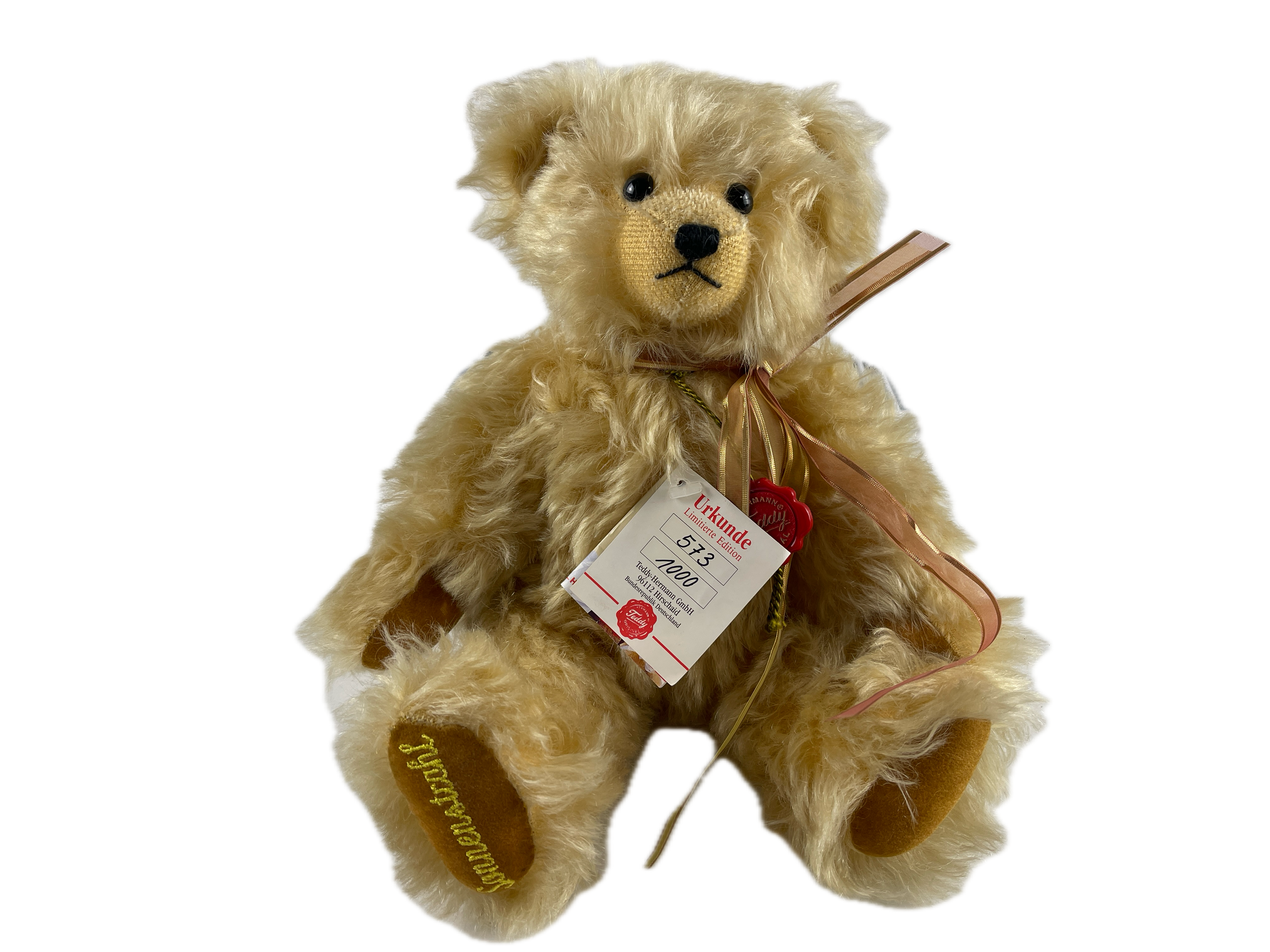 Hermann Teddy Bär 30 cm. Top Zustand 