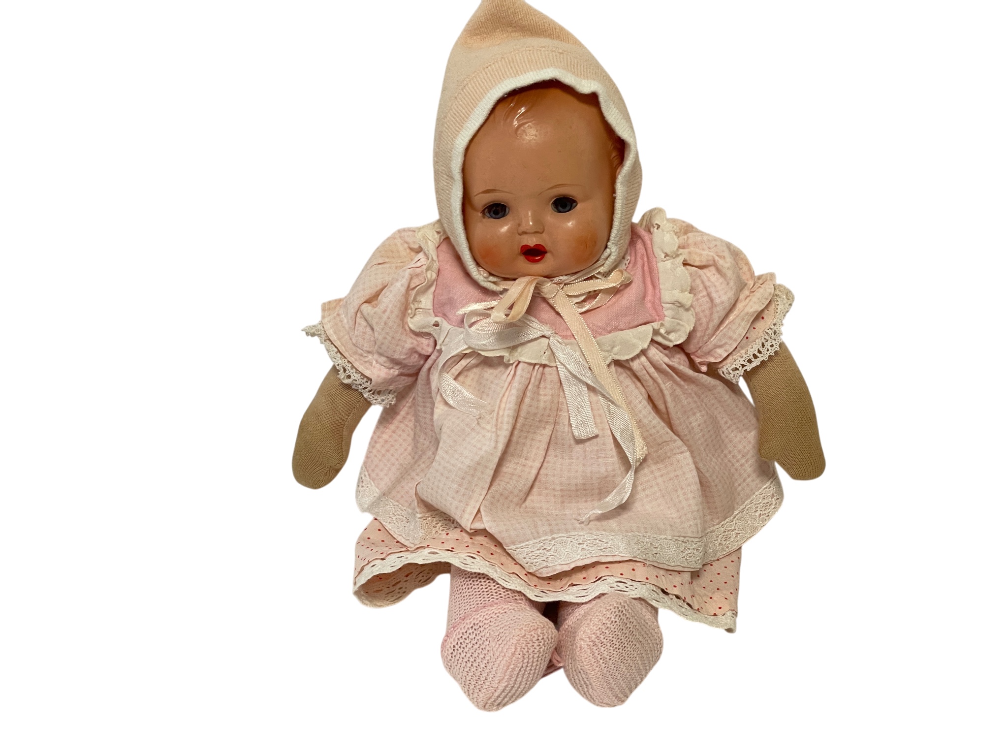Künstler Vinyl Künstlerpuppe Puppe 33 cm. Zustand siehe Fotos  