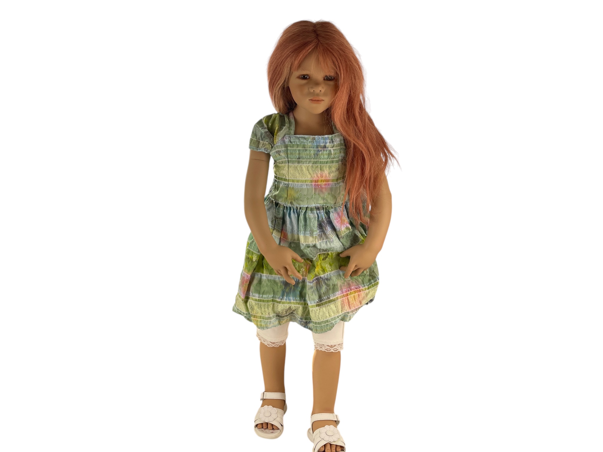 Annette Himstedt Puppe 84 cm. Zustand zustand siehe Fotos  