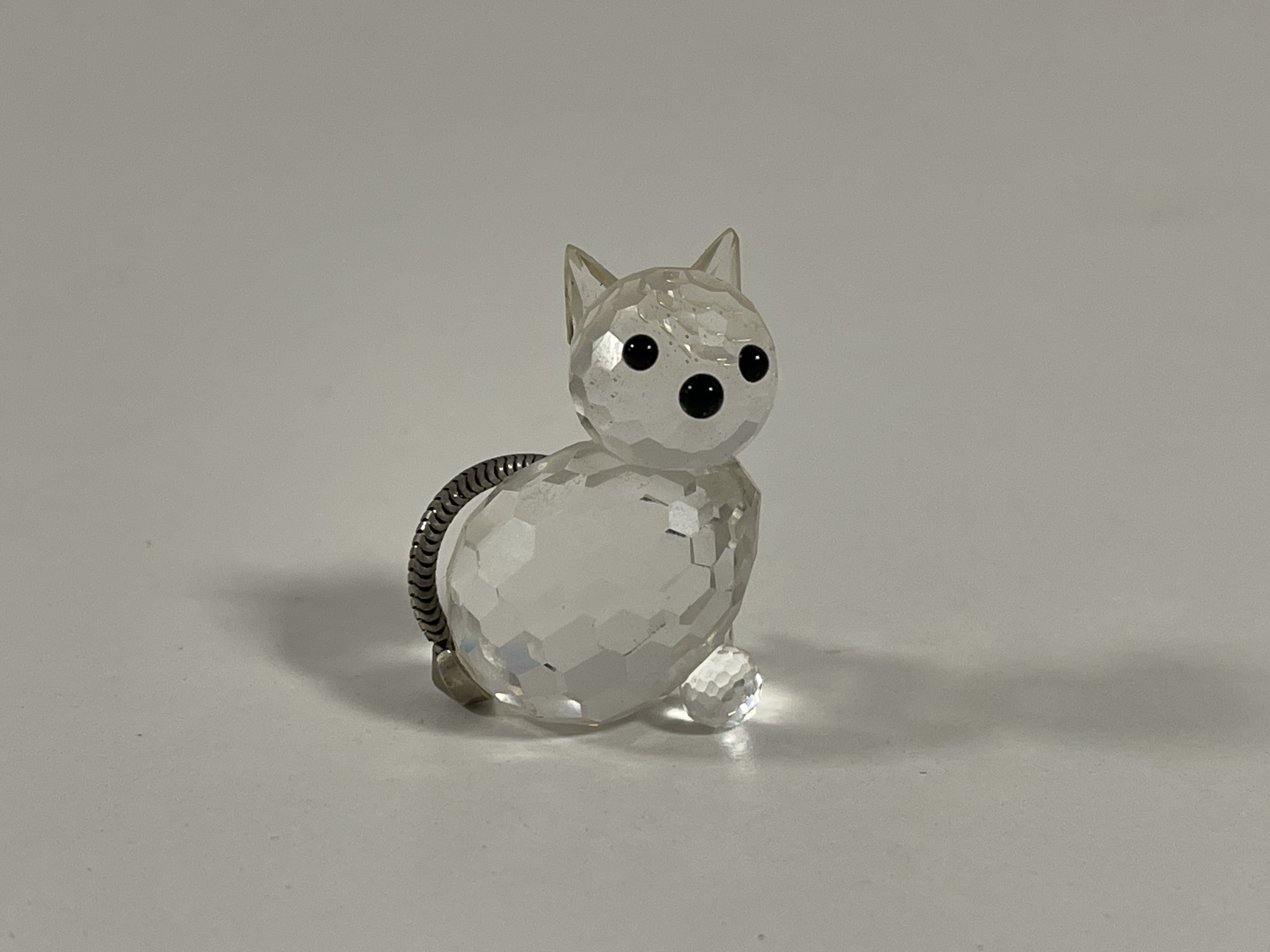 Swarovski Figur 010011 Katze 3,3 cm. Top Zustand     