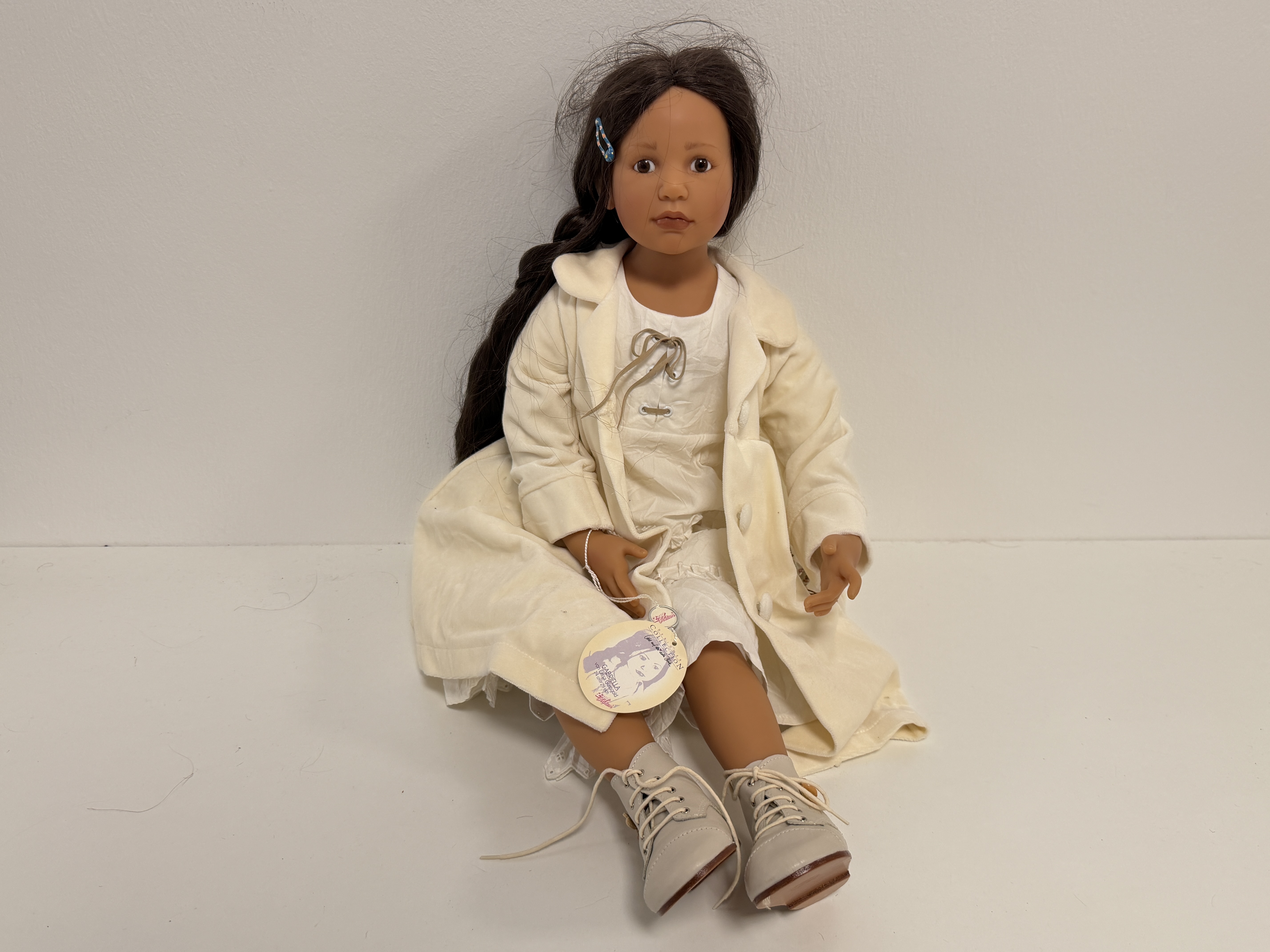  Elissa Glassgold Künstlerpuppe Vinyl Puppe 74 cm. Top Zustand   