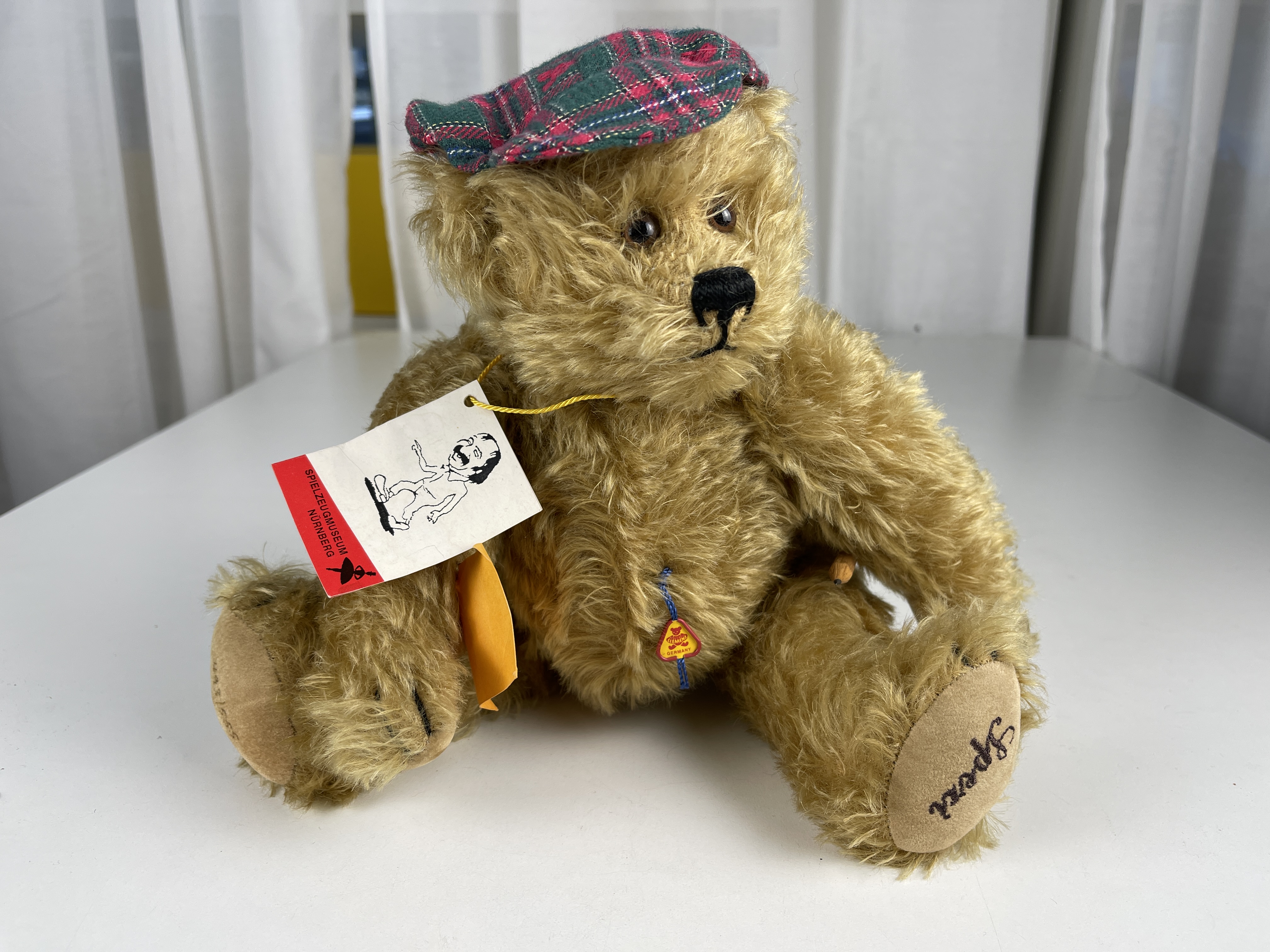 Clemens Teddy Bär Künstlerbär 30 cm. Top Zustand 