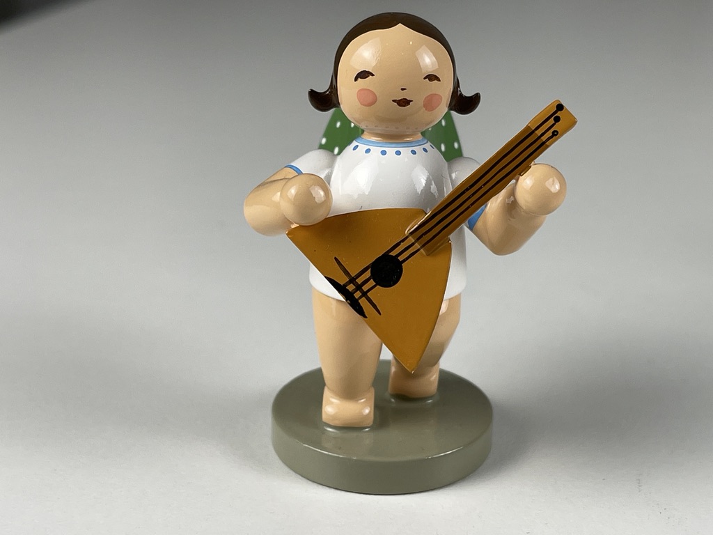 Erzgebirge Wendt und Kühn Erzgebirge Figur Engel 6 cm. Top Zustand 