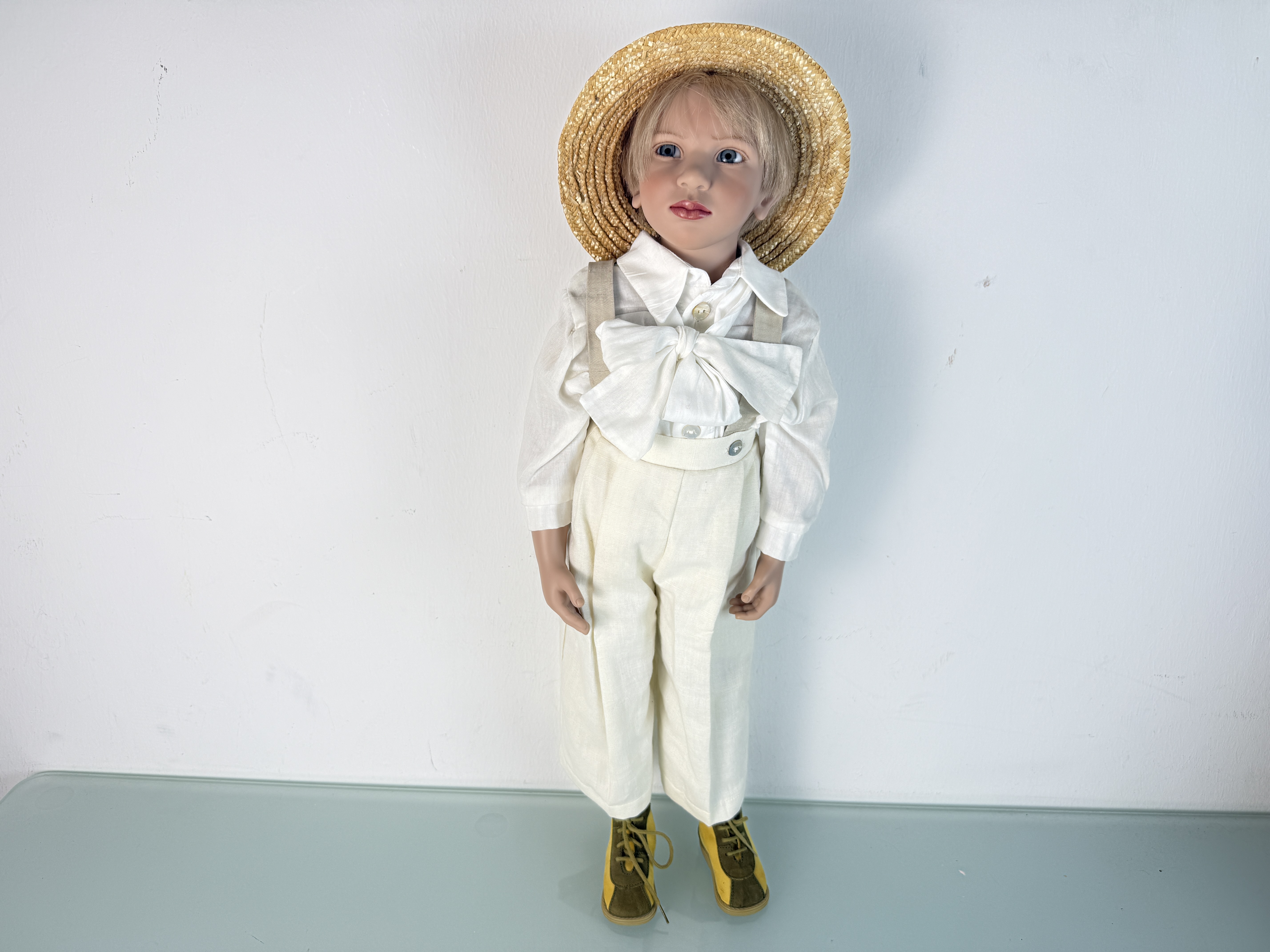 Zwergnase Künstlerpuppe Nicole Marschollek Puppe 62 cm. Top Zustand   