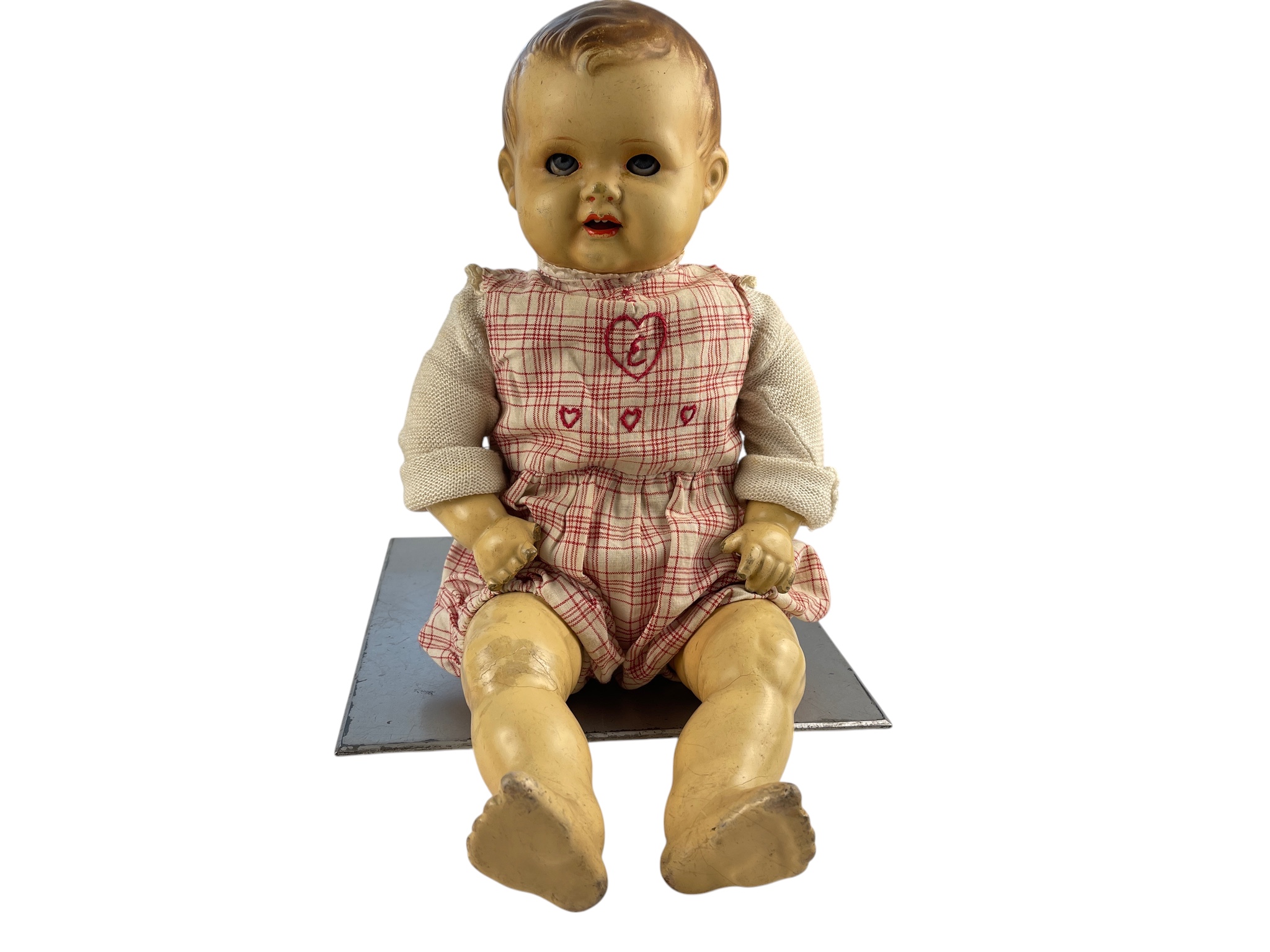 Künstlerpuppe Alte Puppe 44 cm Zustand Siehe Fotos