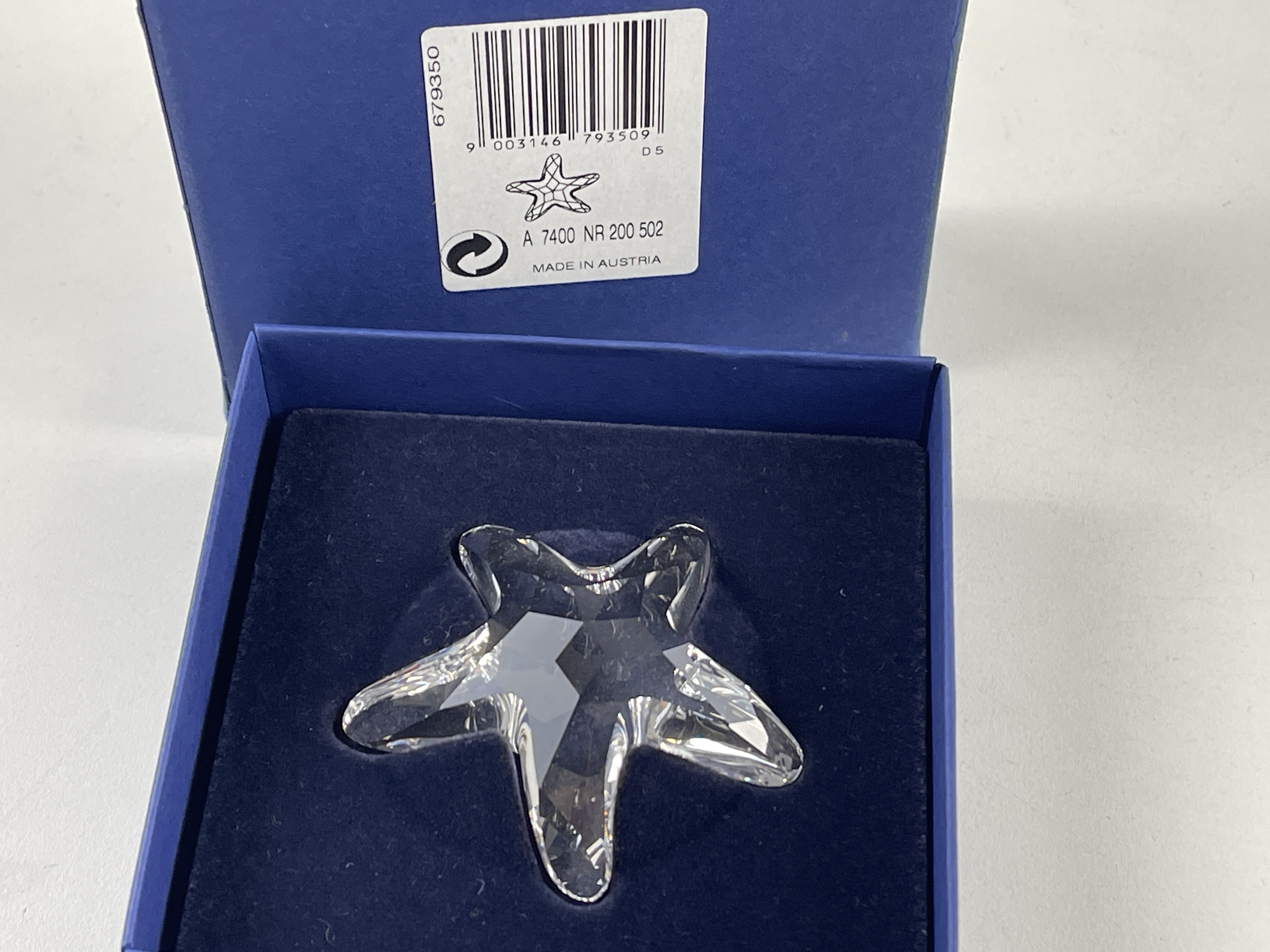  Swarovski Figur 679350 Seestern 5,5 cm Ovp - Top Zustand 