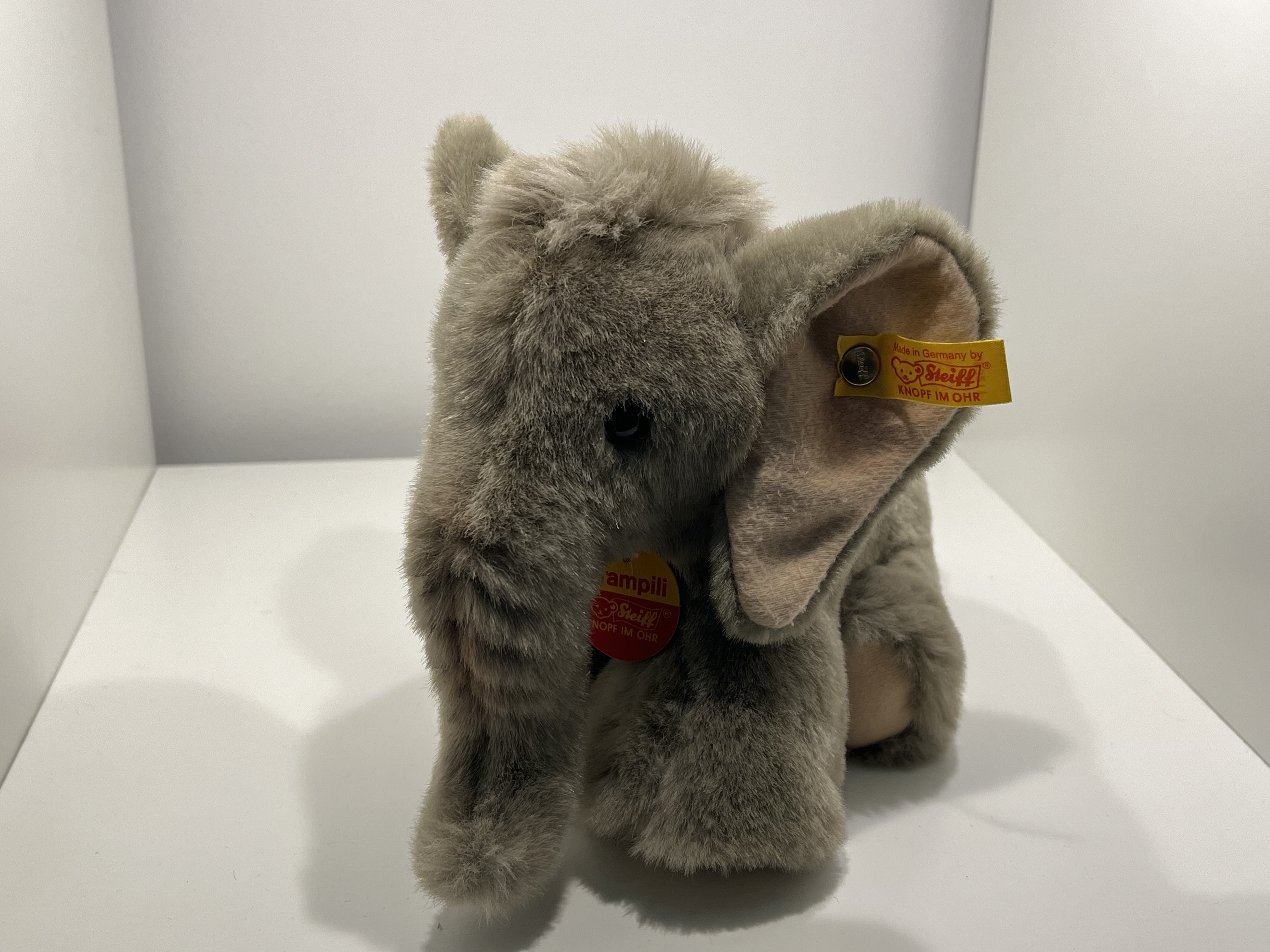 Steiff Tier 083211 Trampili Elefant 20 cm. Top Zustand