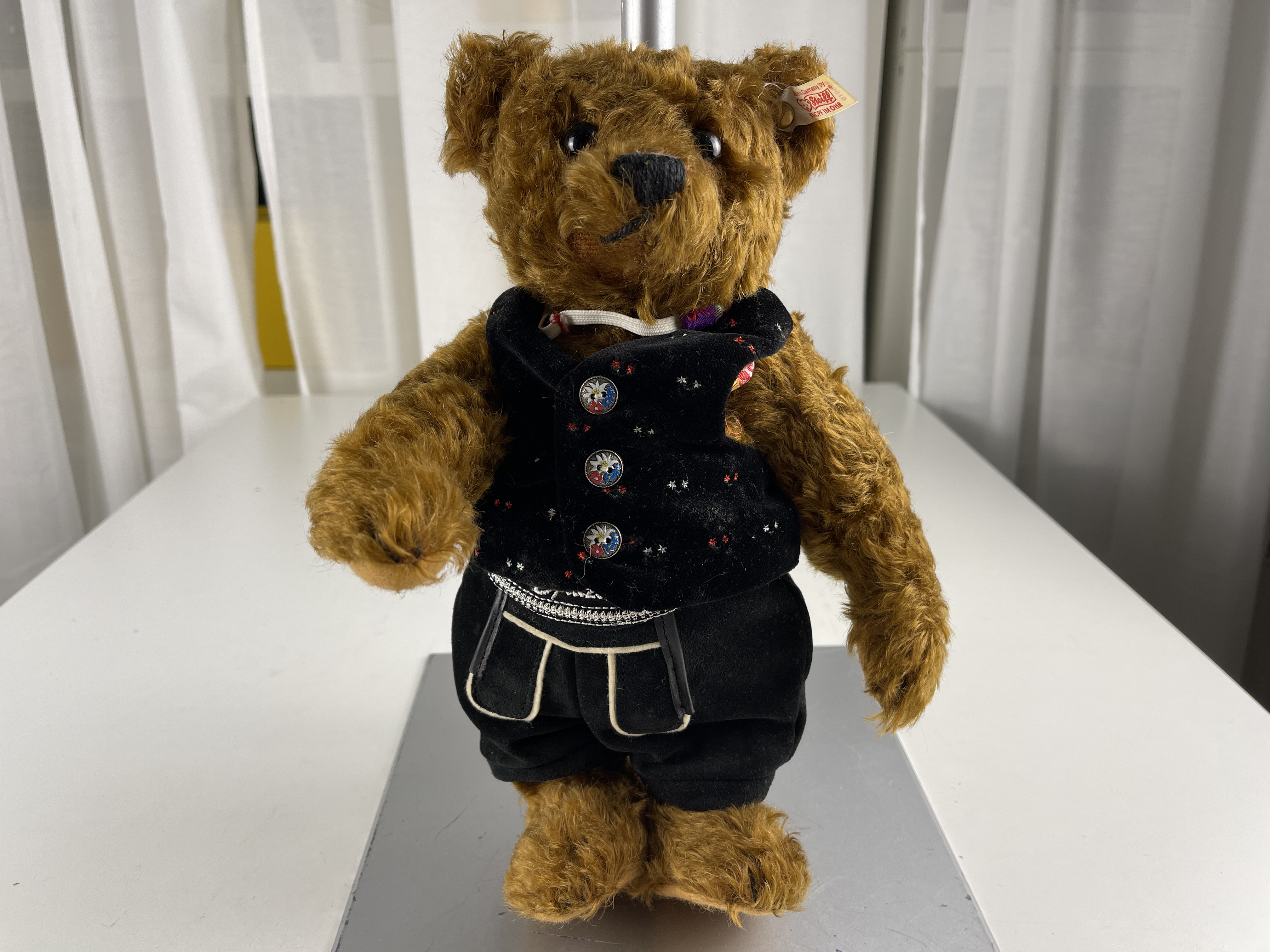 Steiff Tier 995019 Kastelruther Spatz Teddybär 30 cm Top Zustand