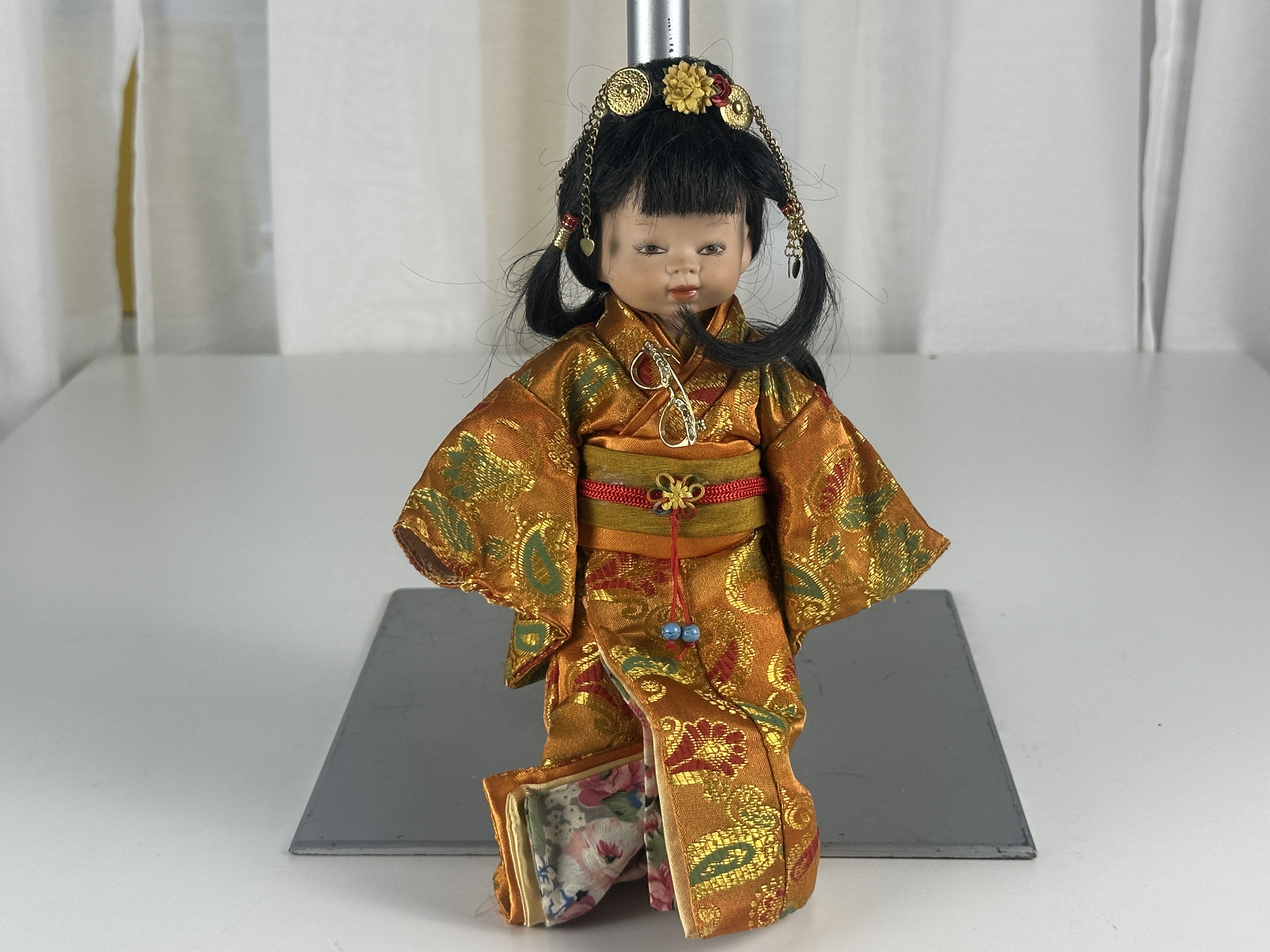 Sammler Puppe Porzellan Puppe 26 cm. Top Zustand