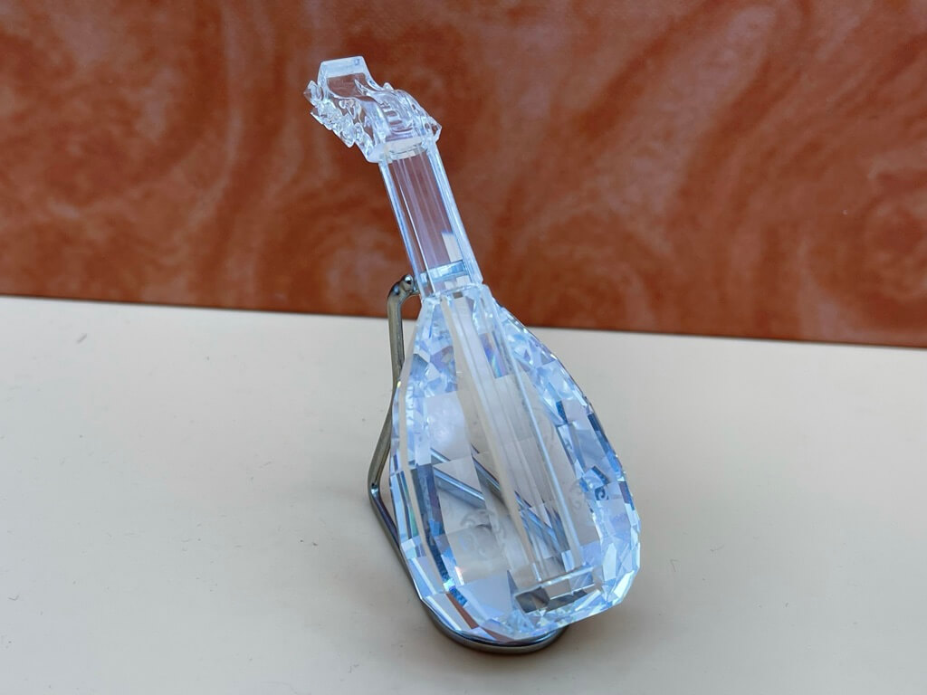 Swarovski Figur Kristall 169246 Laute 8,8 cm. Top Zustand