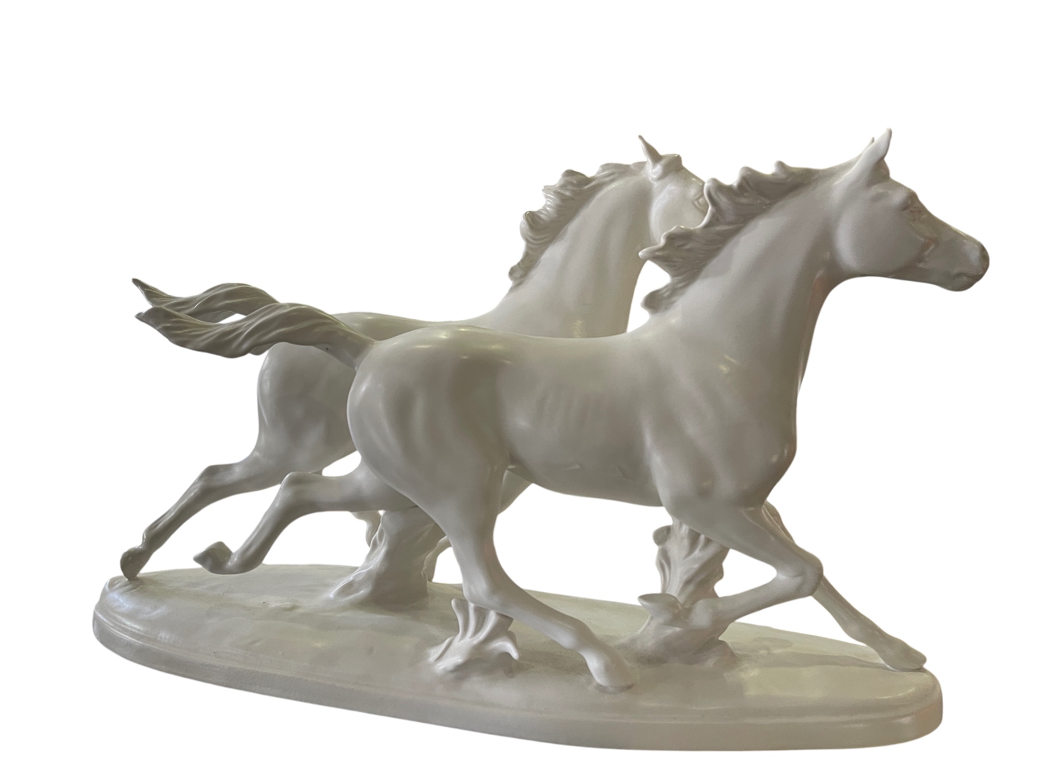 Goebel Figur Porzellan Pferde 42 x 25 cm.- 1 Wahl. Top Zustand