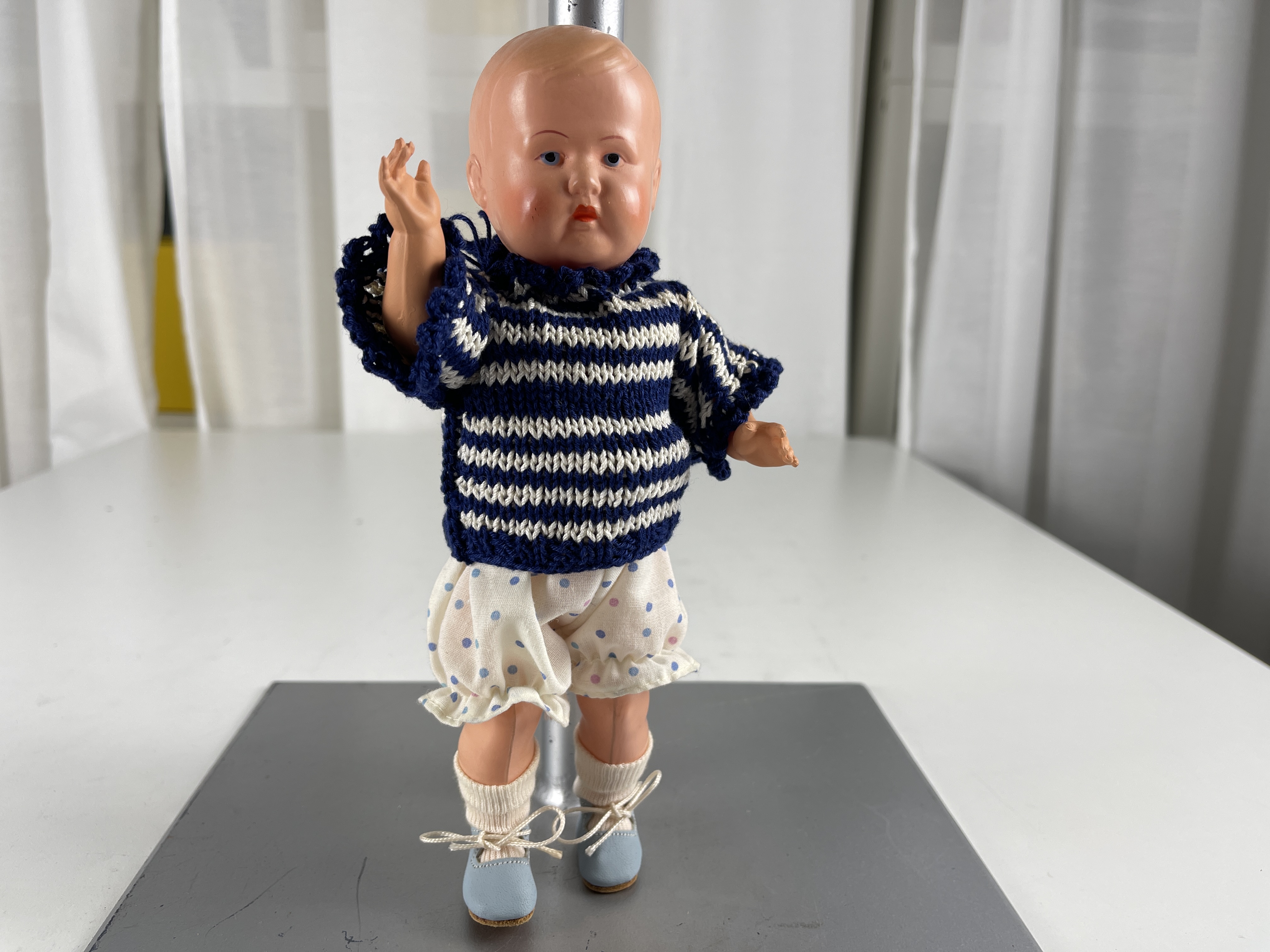 Schildkrötpuppe Puppe Tortulon 21,5 cm. Top Zustand 