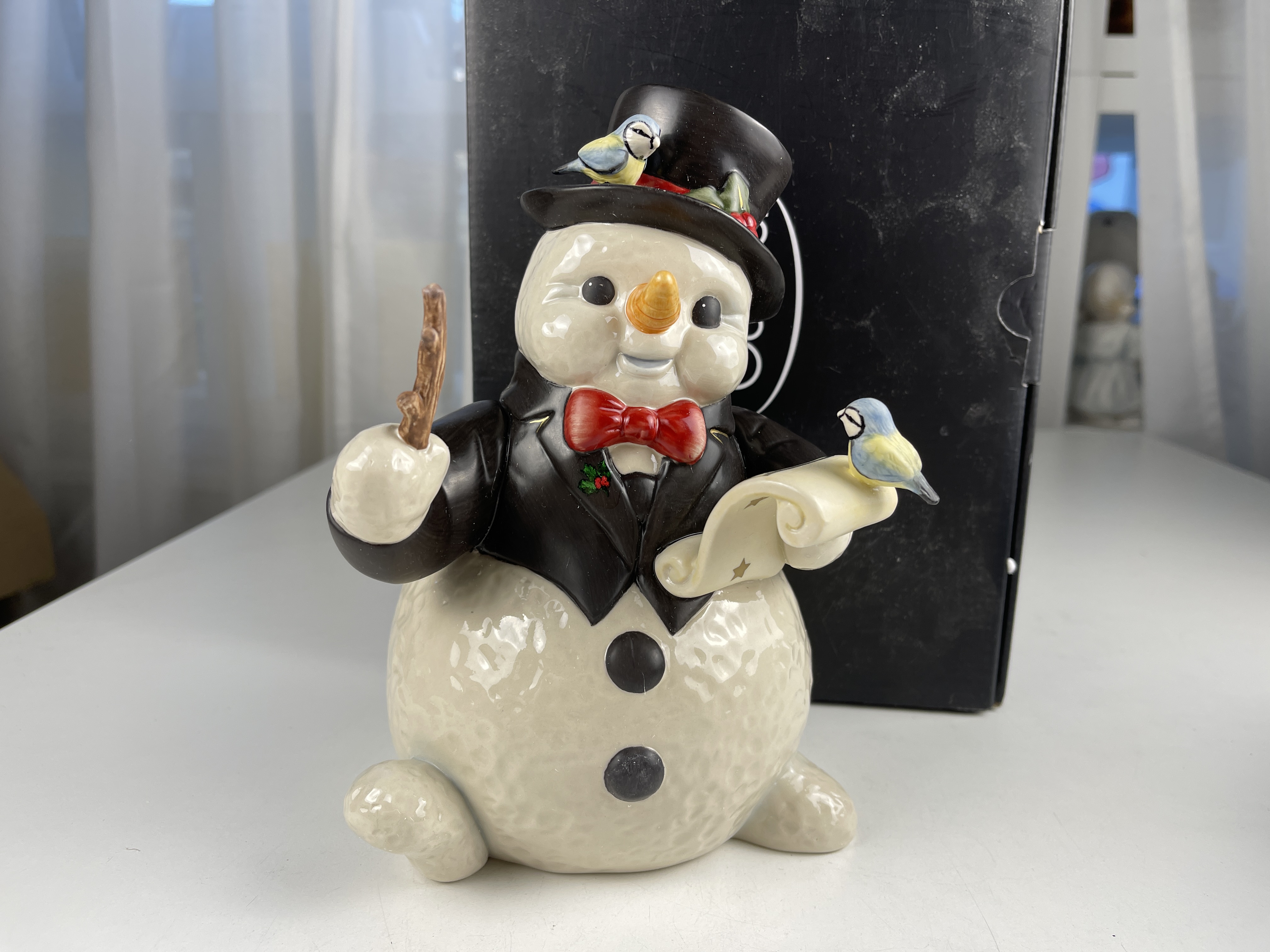 Goebel Figur Schneemann 22 cm + OVP. 1 Wahl. Top Zustand   Kopie