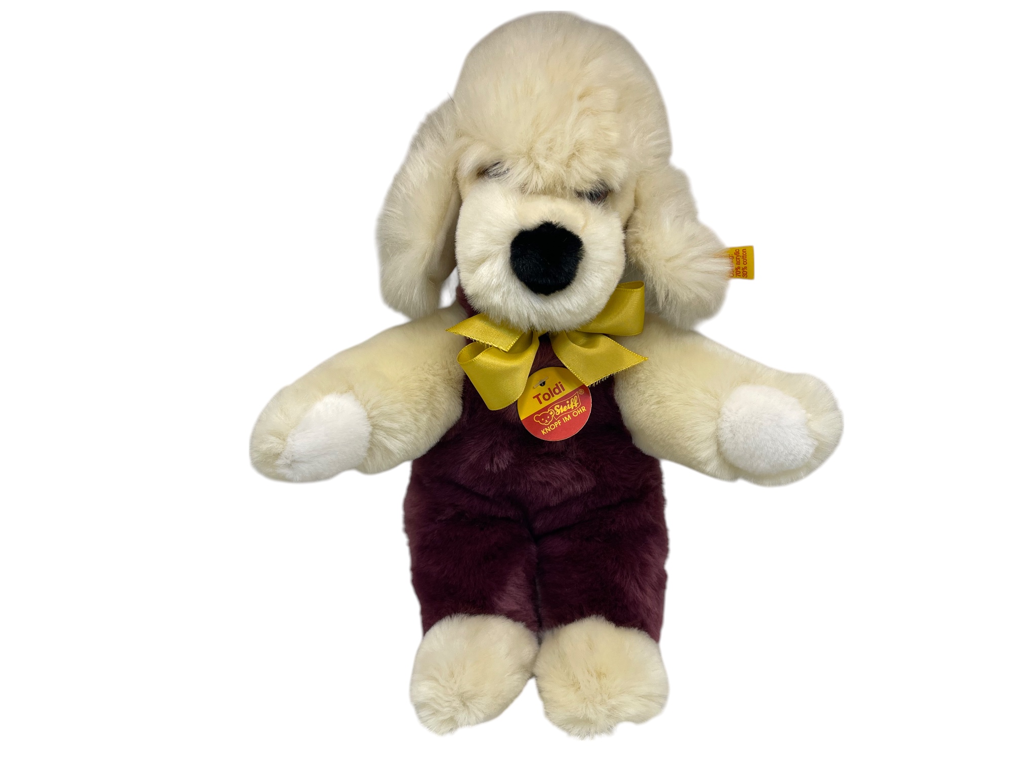 Steiff Tier Hund 6276/27 Toldi 27 cm. Top Zustand