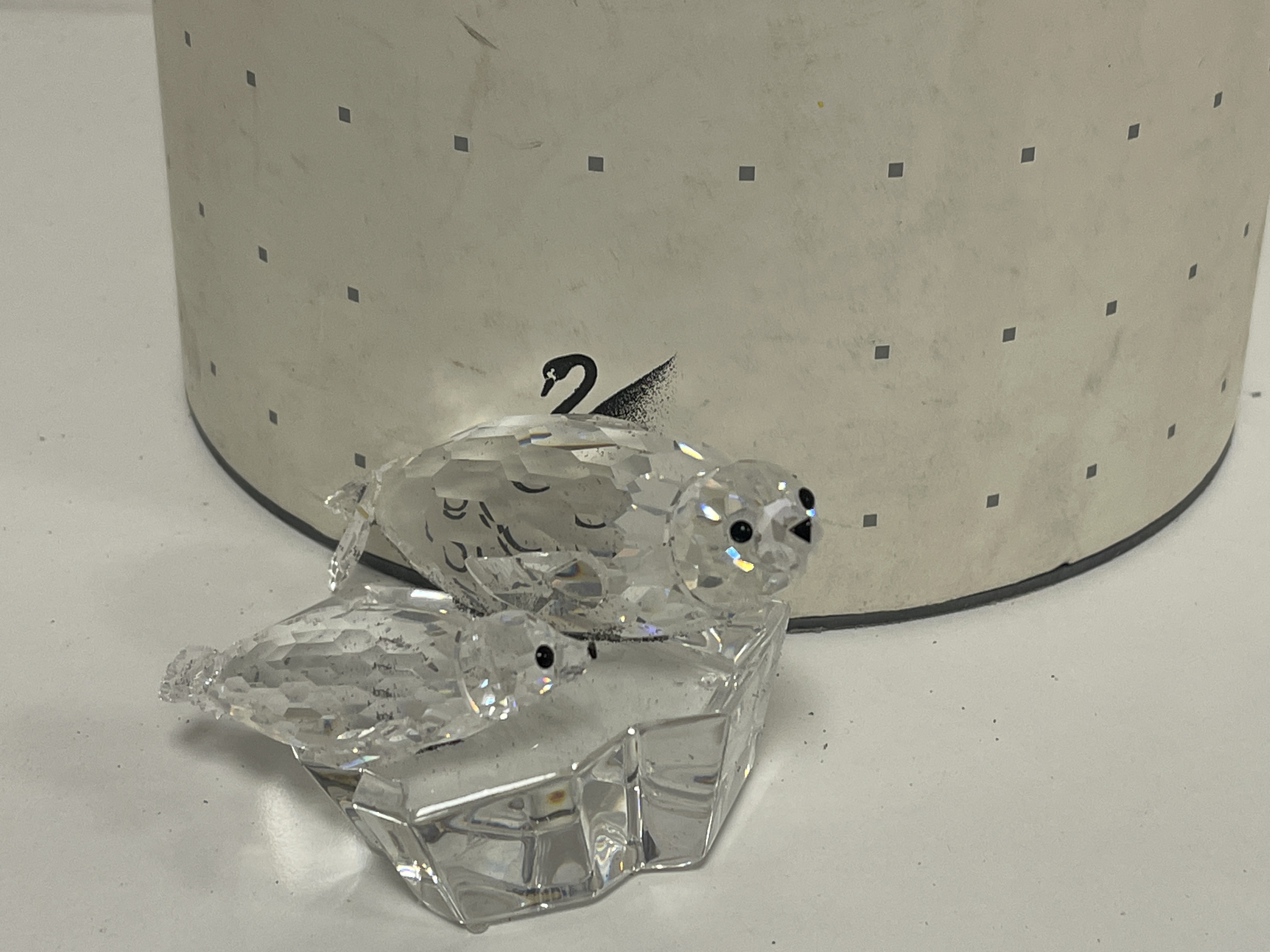 Swarovski Figur 158872 Jahresfigur Die Robben 11 cm. Ovp & Zertifikat. Top Zustand