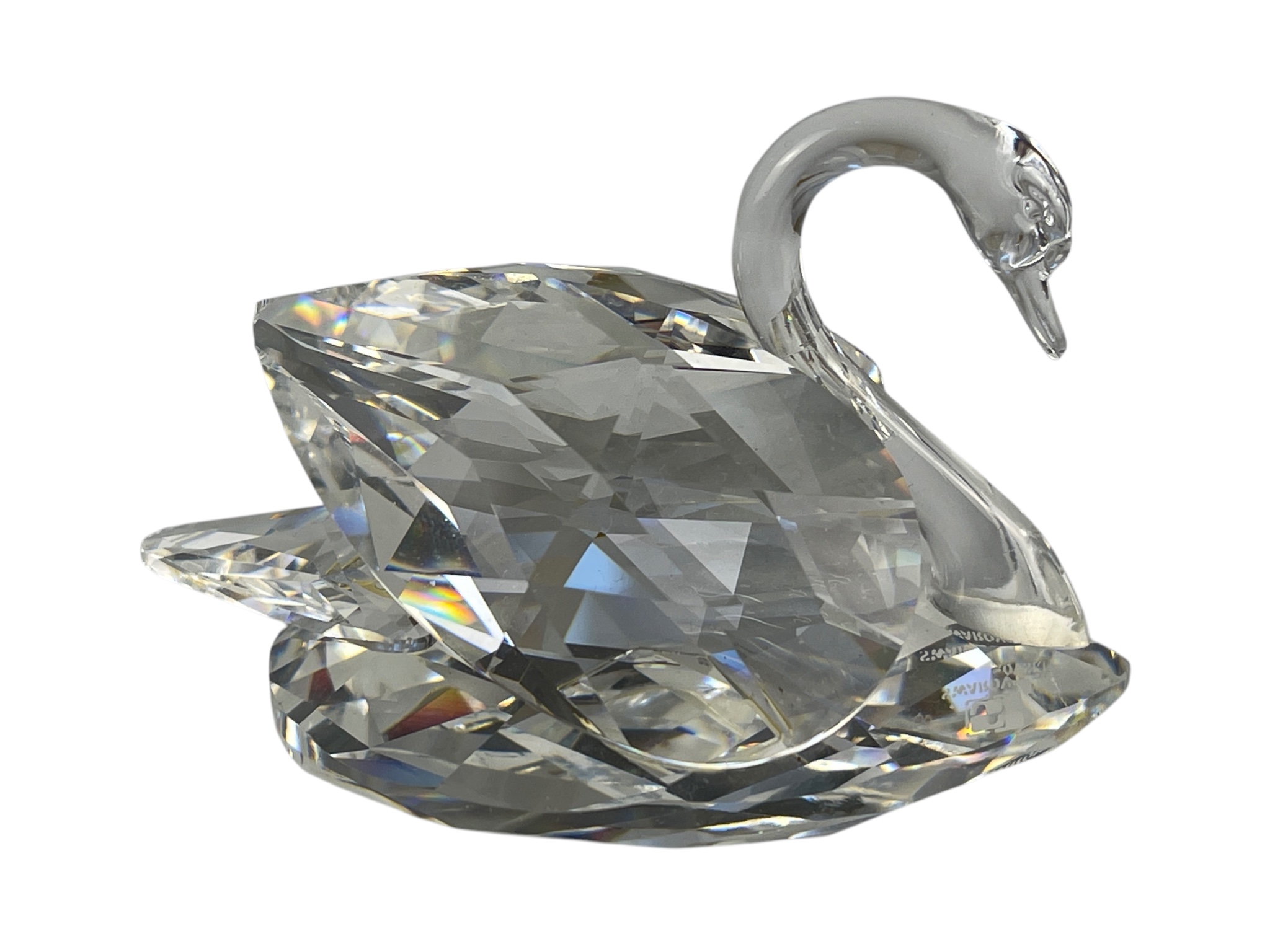  Swarovski Figur 010005 Großer Schwan 7,5 cm Top Zustand 