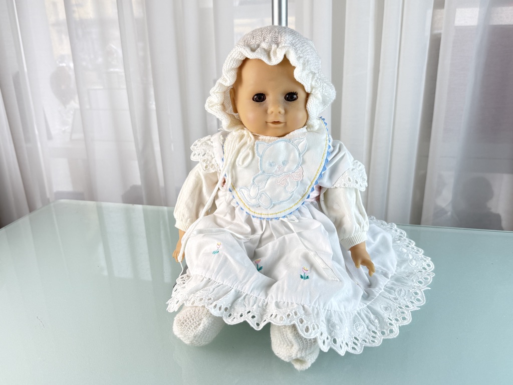 Künstlerpuppe Puppe Sammler Götz Vinyl Puppe 45 cm. Top Zustand   
