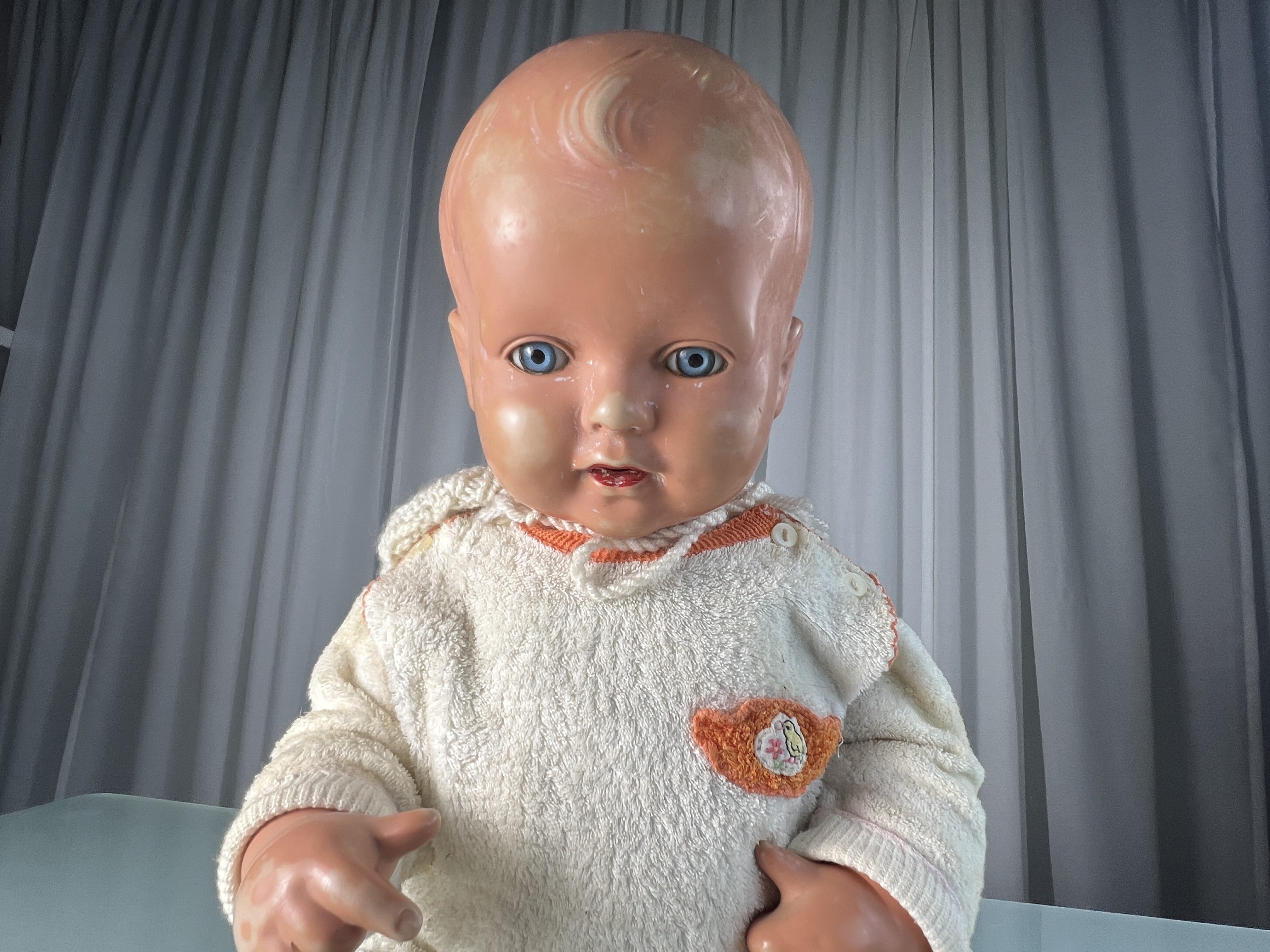 SchildkrötPuppe  Puppe 56 cm. Zustand siehe Fotos 
