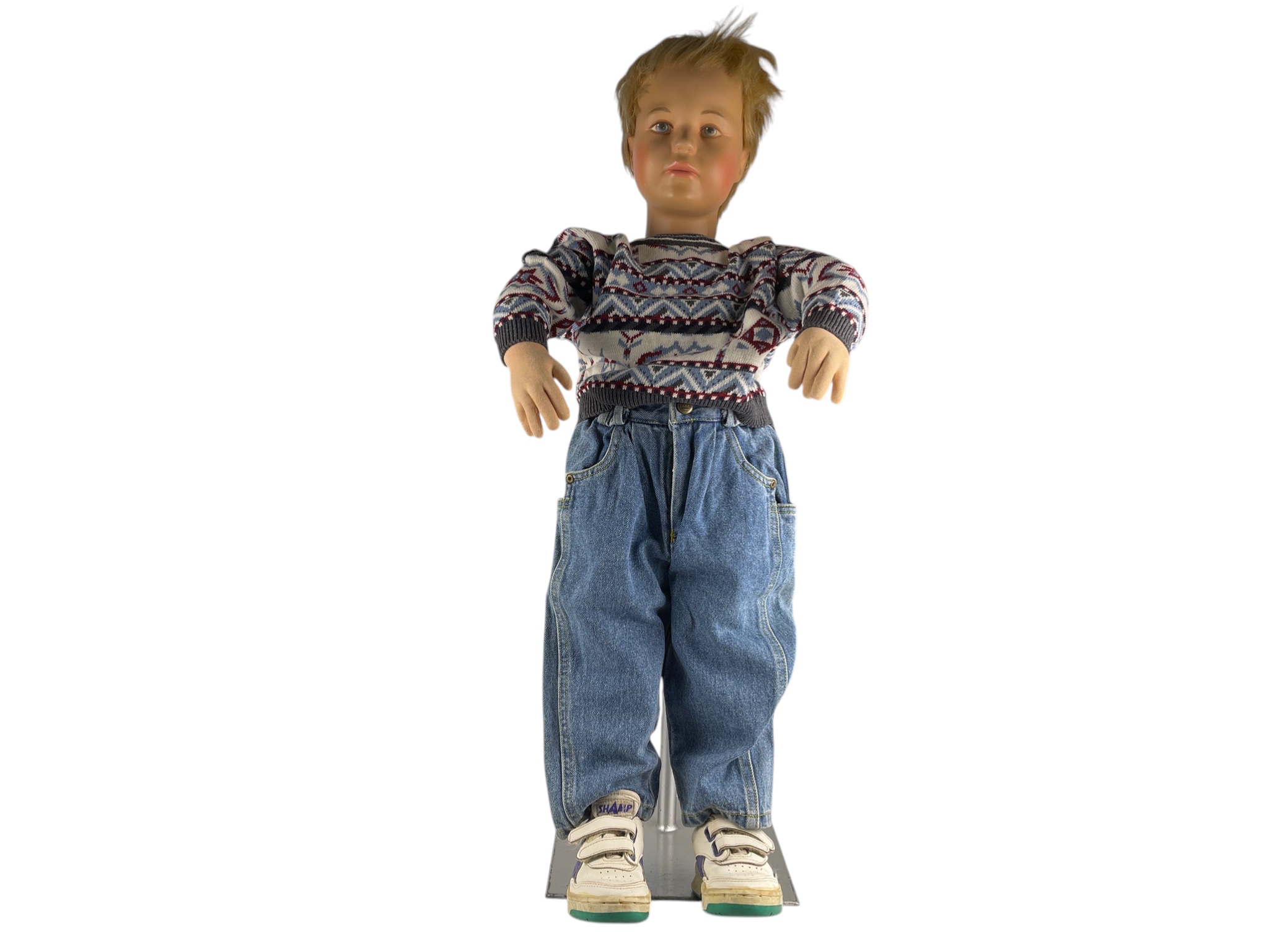 Käthe Kruse Puppe Schaufensterpuppe 90 cm Zustand siehe Fotos