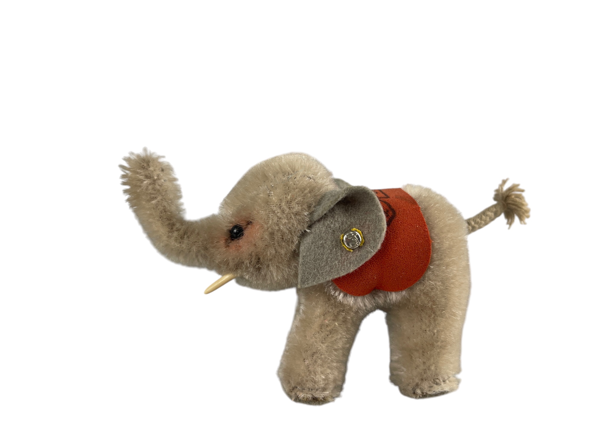 Steiff Tier Elefant 12 cm. - Top Zustand   