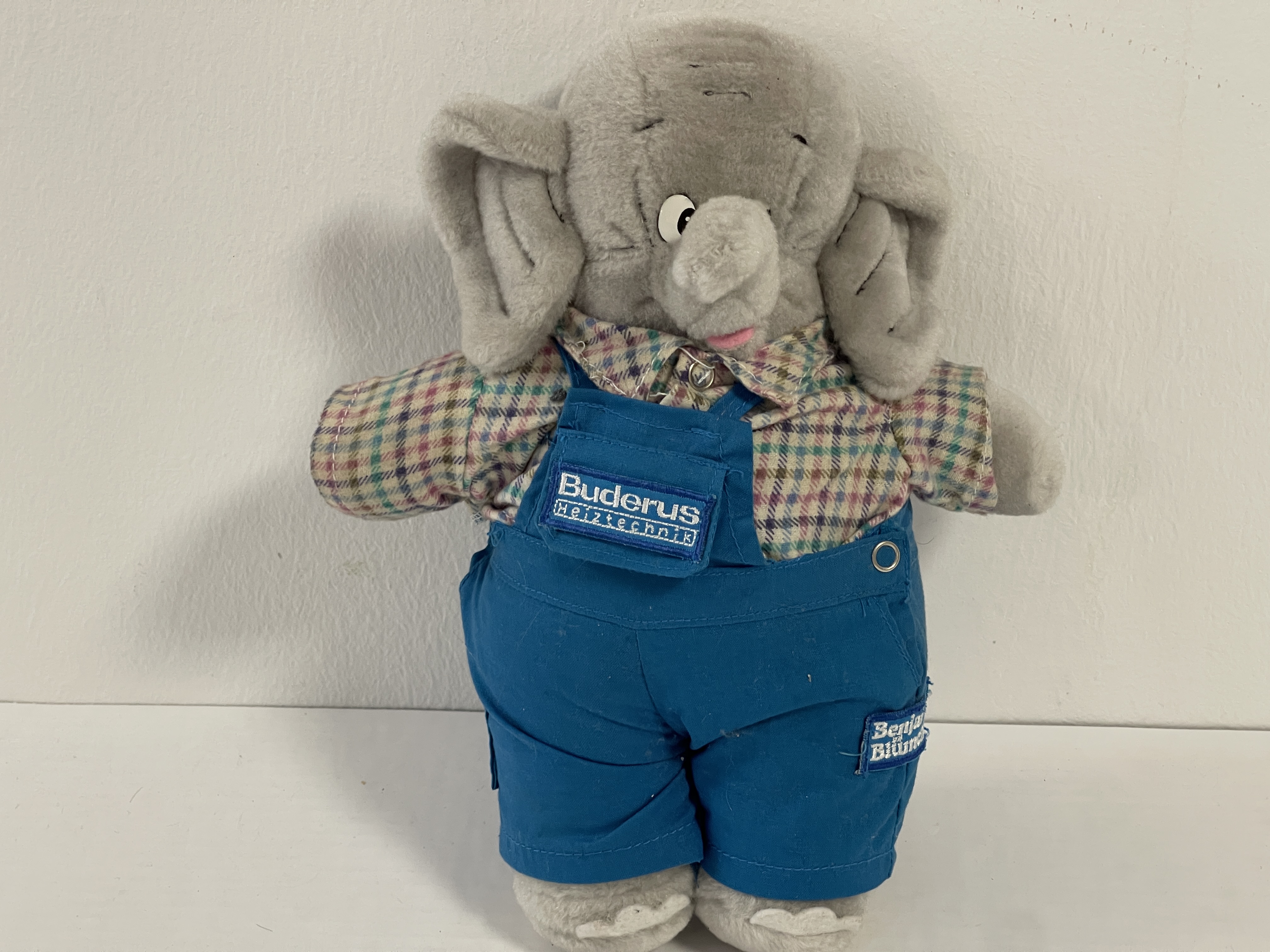 Sammler Stofftier Elefant 30 cm. Top Zustand