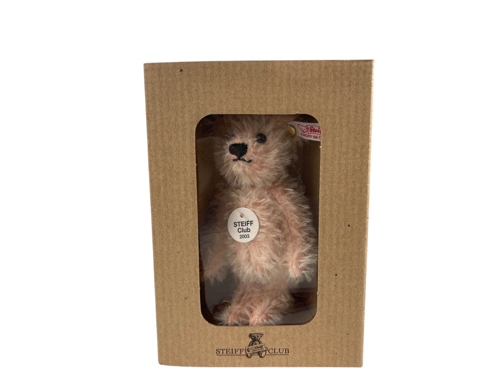 Steiff Tier Teddy Bär Club 2003 Bär mit Ovp - Top Zustand       