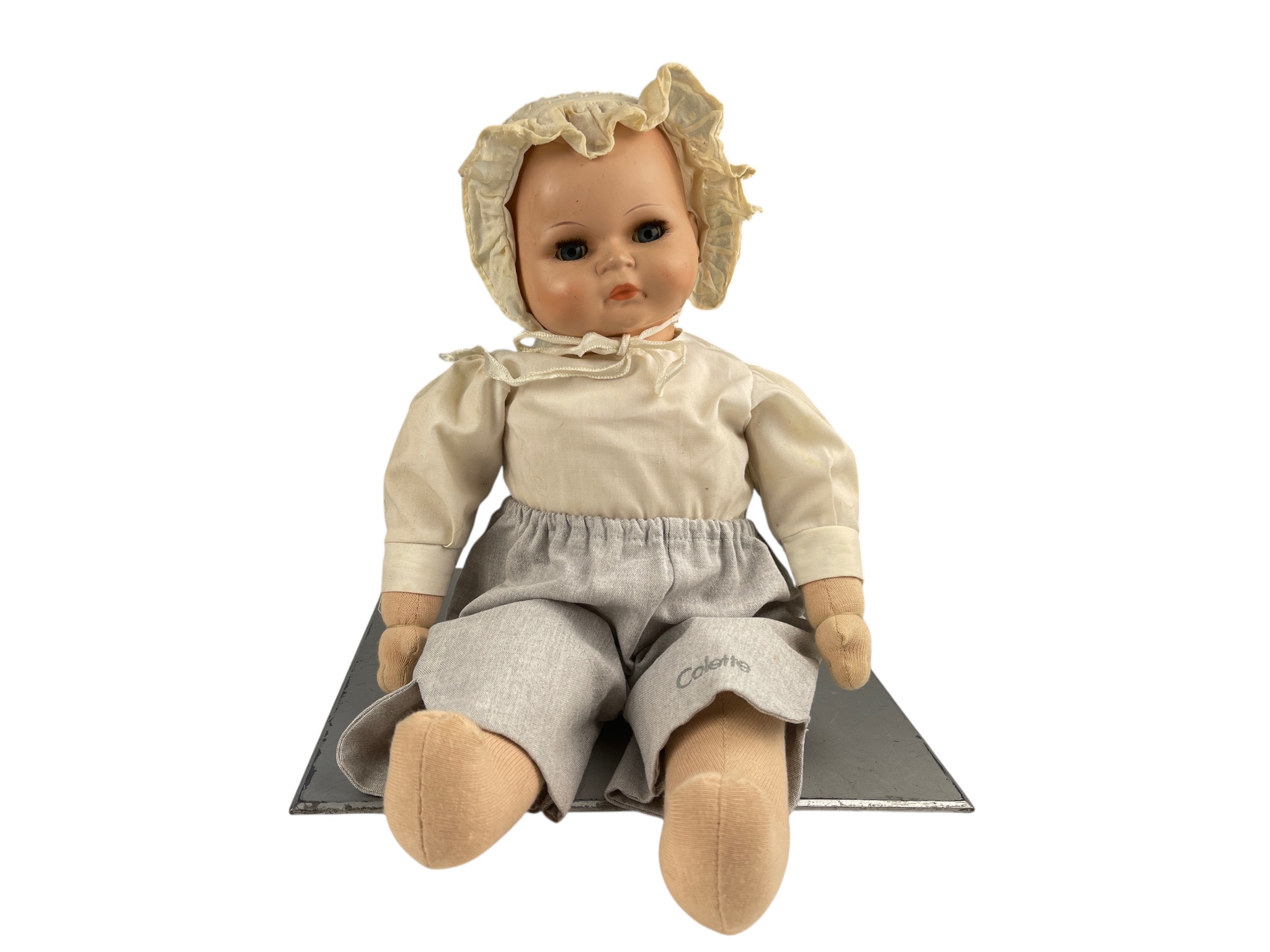 Alte Sammler Puppe Wernicke Zelluloid 38 cm Zustand Siehe Fotos.