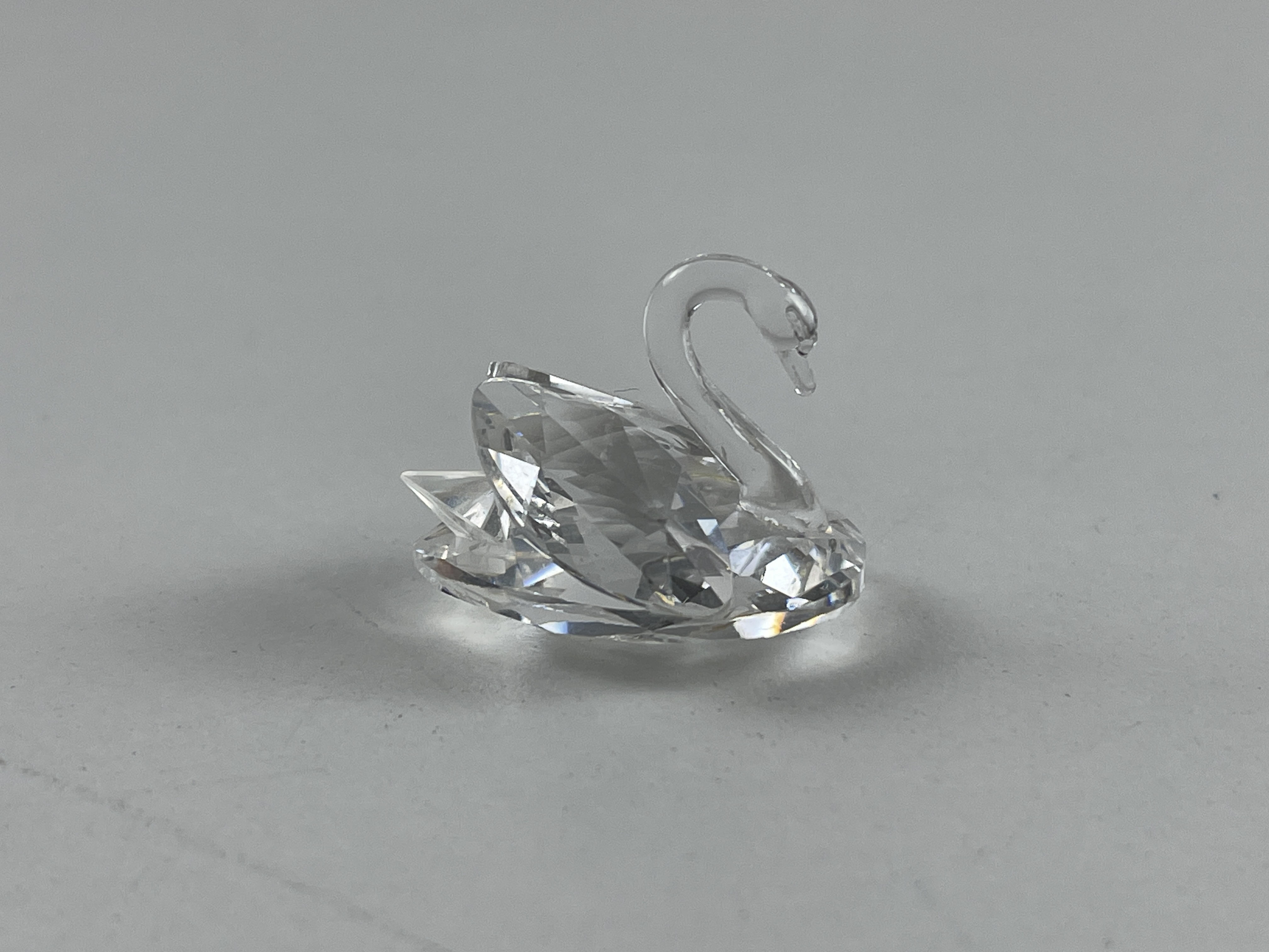 Swarovski Figur Kristall Schwan 2,5 cm. Top Zustand.  