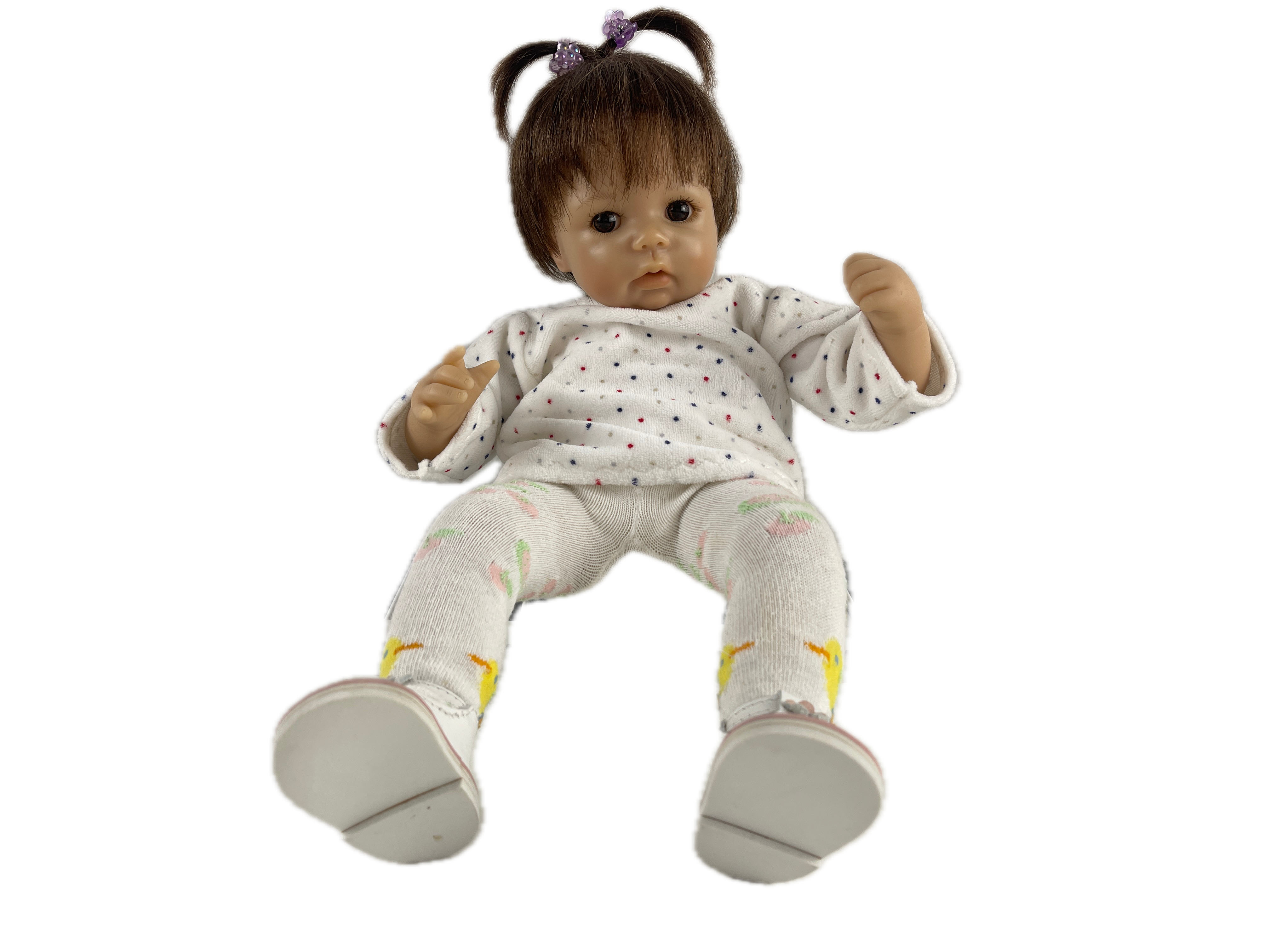 Künstlerpuppe Puppe Vinyl Puppe 33 cm. Top Zustand