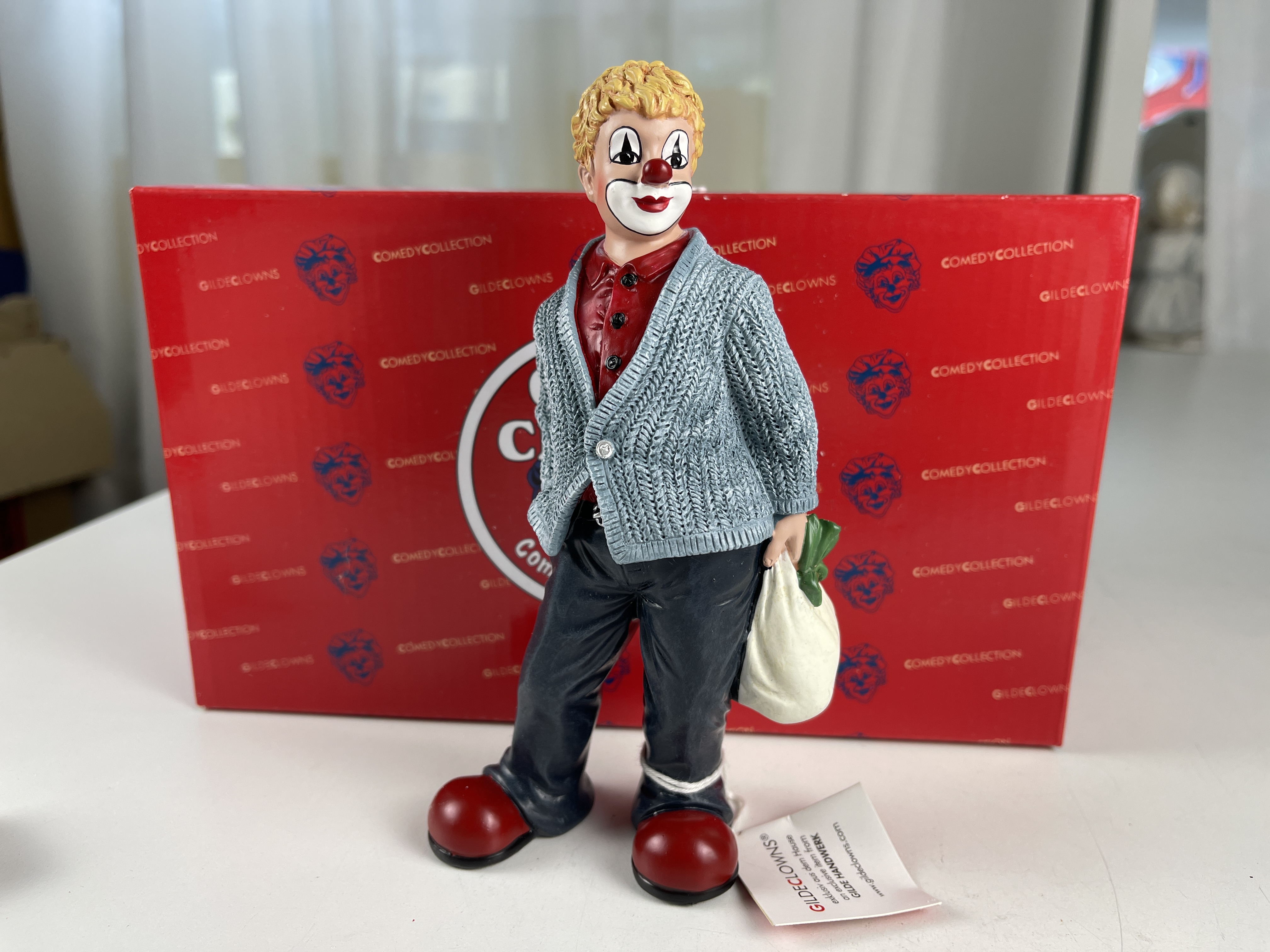 Original Gilde Clown Sammlerfigur Figur 16 cm. Top Zustand
