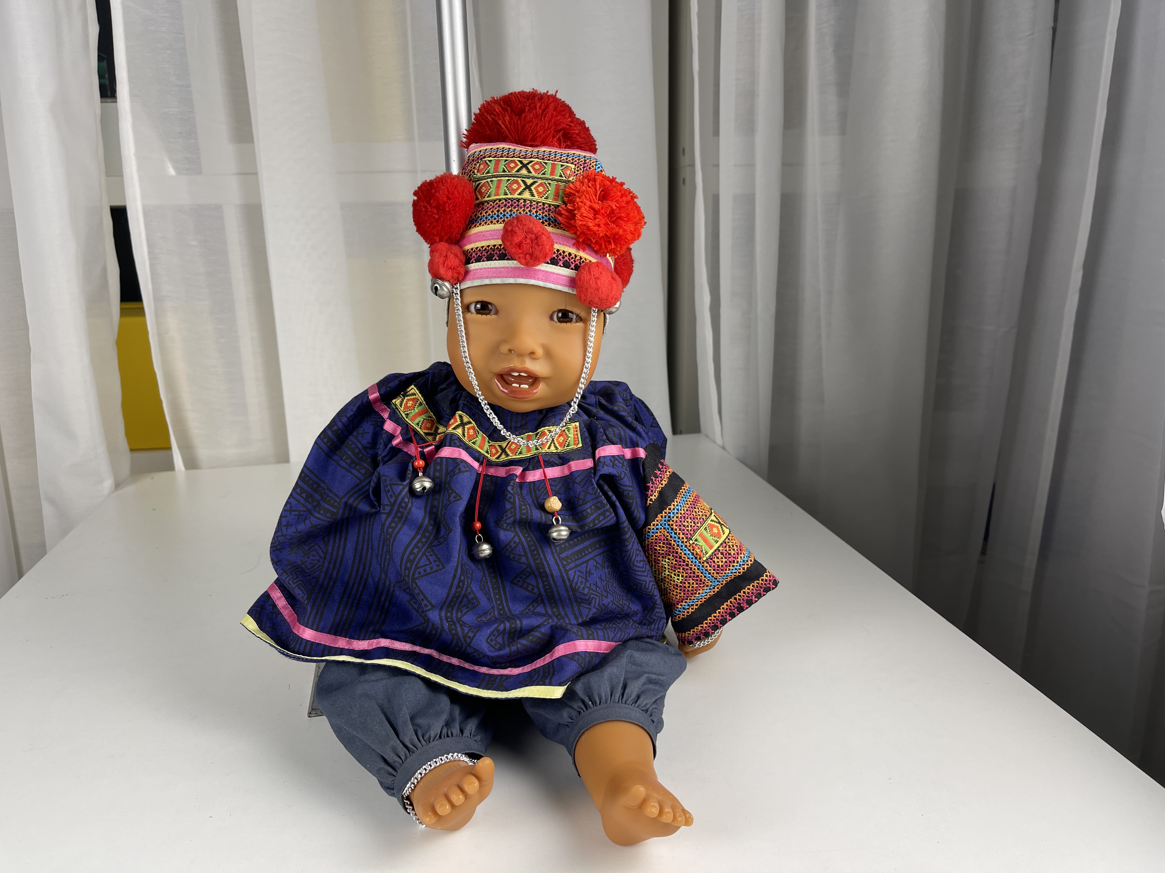 Künstlerpuppe Sammler Götz Carin Lossnitzer Vinyl Puppe 52 cm. Top Zustand 