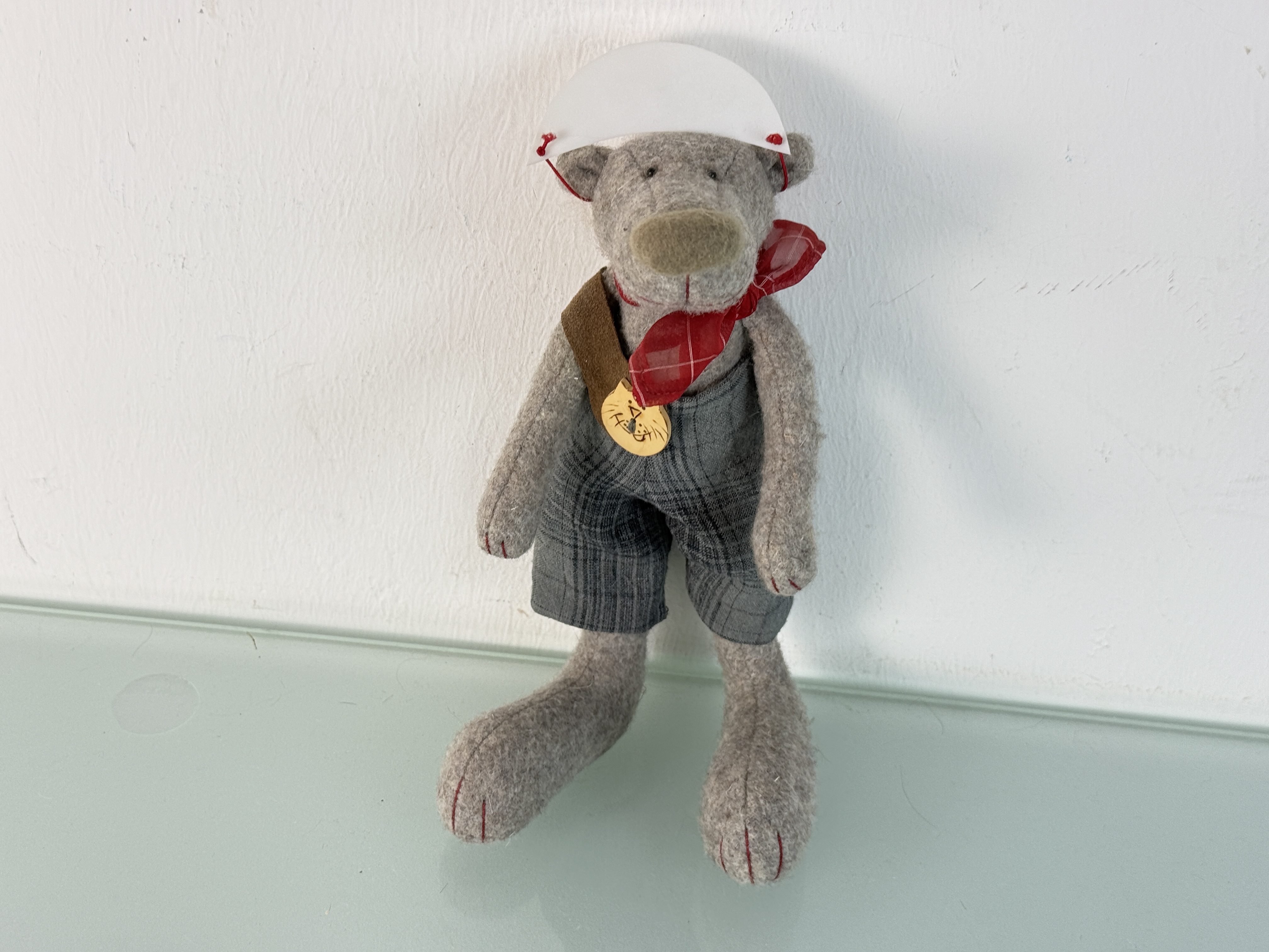 Zwergnase - Nicole Marschollek-Menzner Künstlerbär 24 cm Top Zustand 