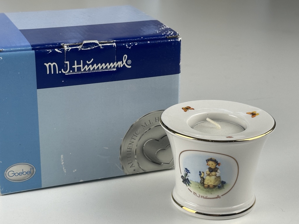  Hummel Teelicht Kerzenständer 7cm + Ø 8,5 cm. 1 Wahl - Top Zustand