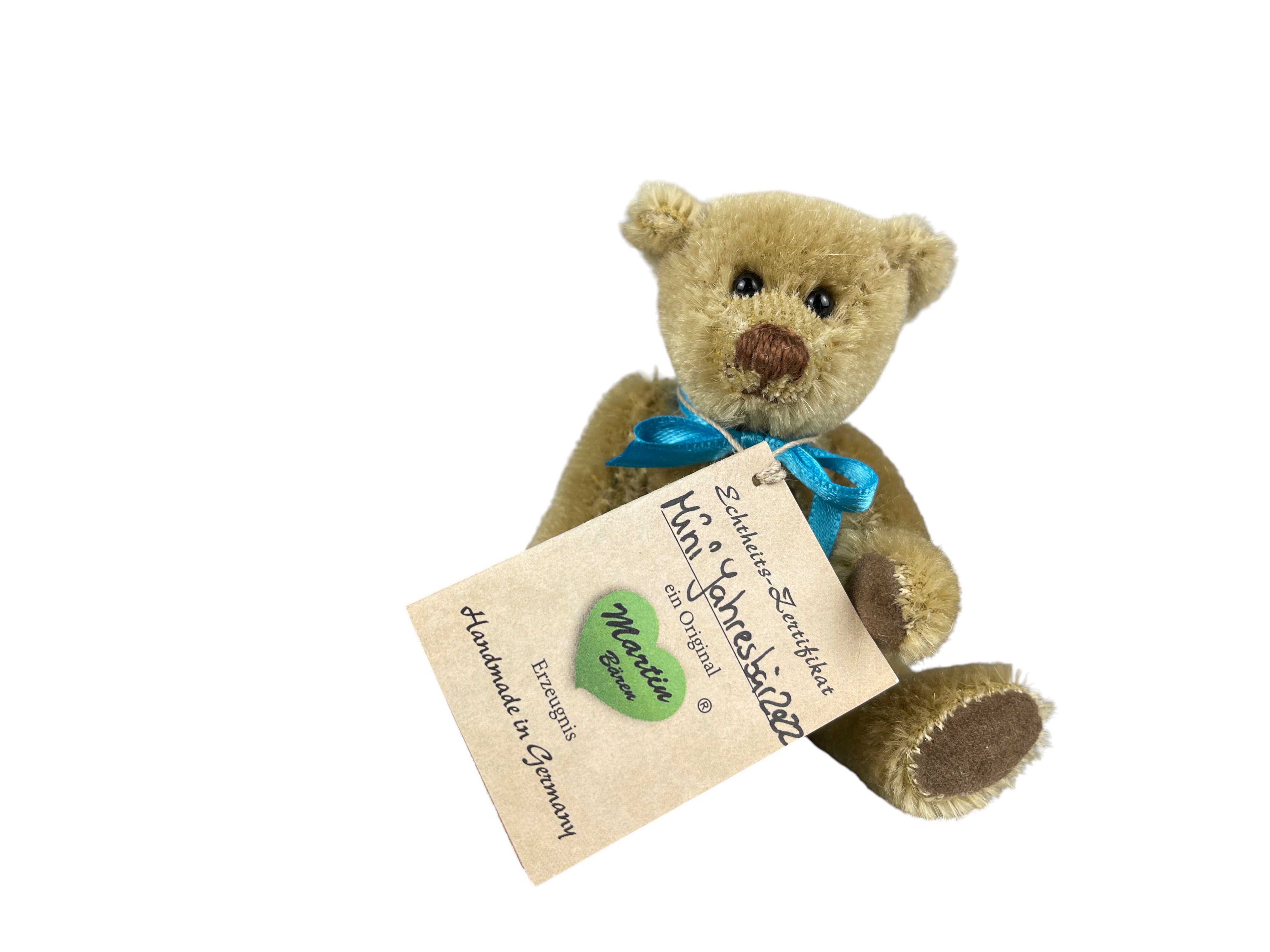 Künstlerbär  Martin Bär Teddy Bär 12 cm. Top Zustand.  